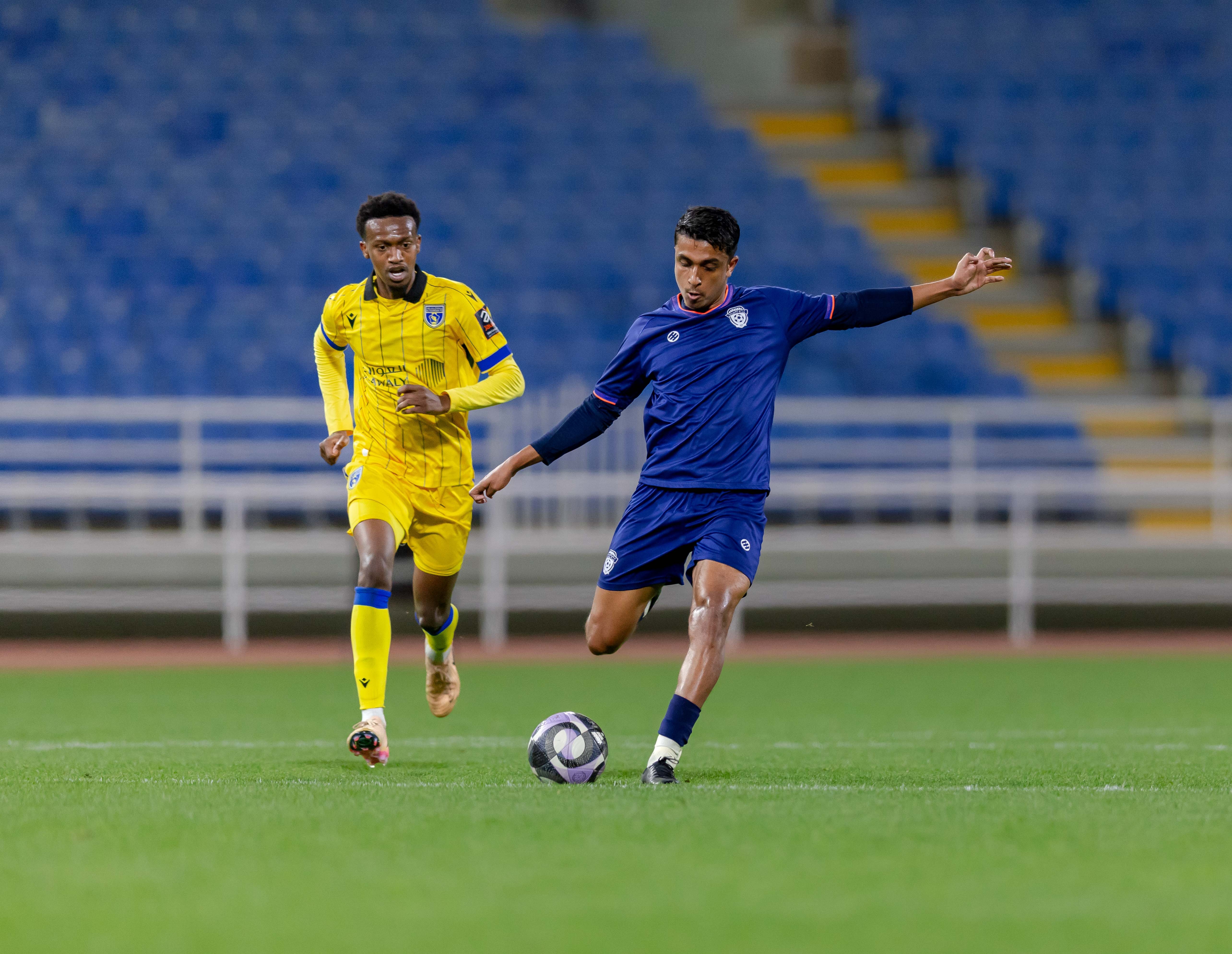 الفيحاء تحت 21 عامًا يكسب لقاء نظيره التعاون ضمن الجولة الخامسة عشر من دوري جوي للنخبة U21 .