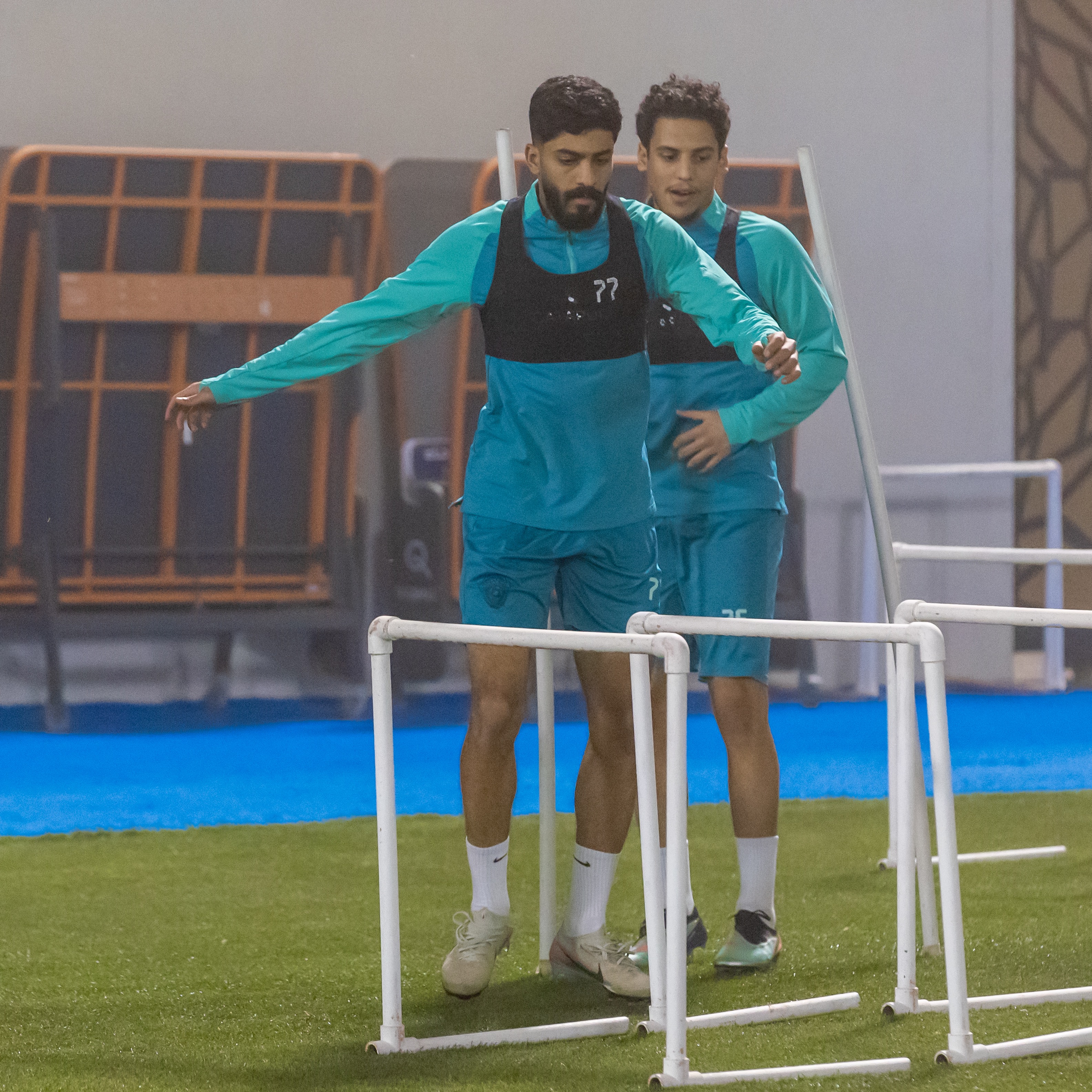 الفيحاء يستأنف تدريباته بحصة استرجاعية بمقر النادي