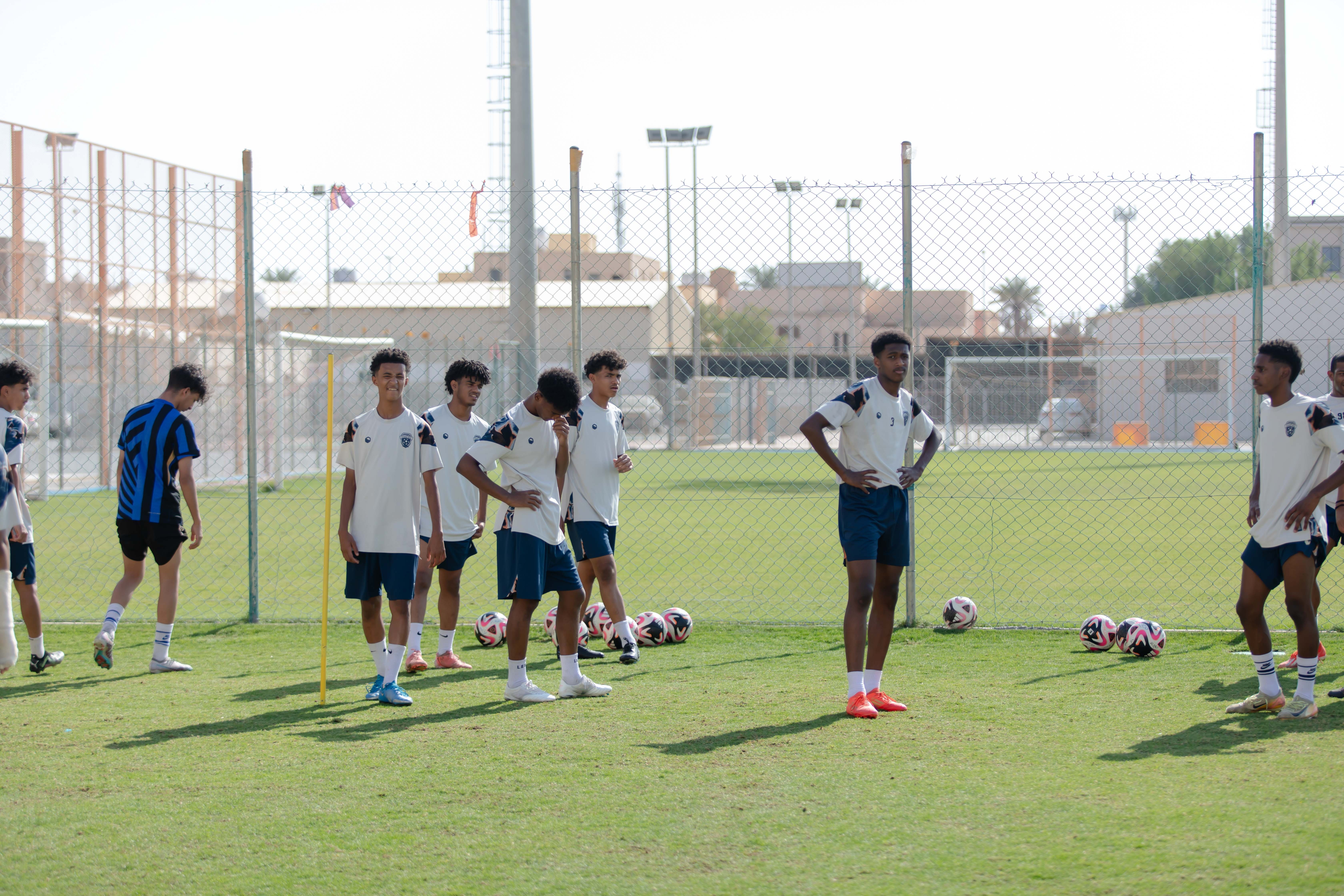 الفيحاء تحت 17 سنة يواصل تحضيراته اليومية لمواجهة نظيره نادي الشعلة