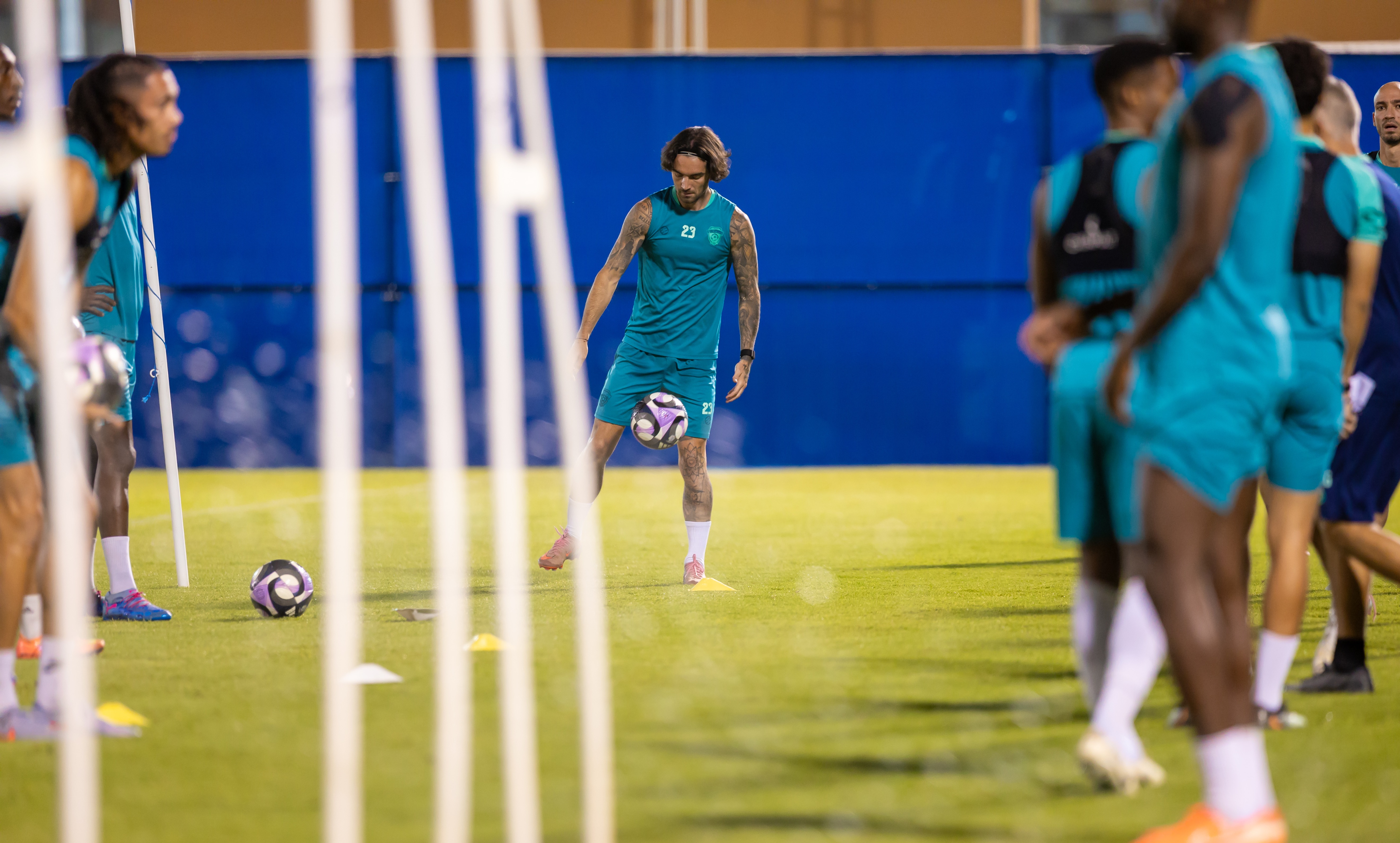 الفيحاء يختتم استعداداته لمواجهة الأنوار وديًا