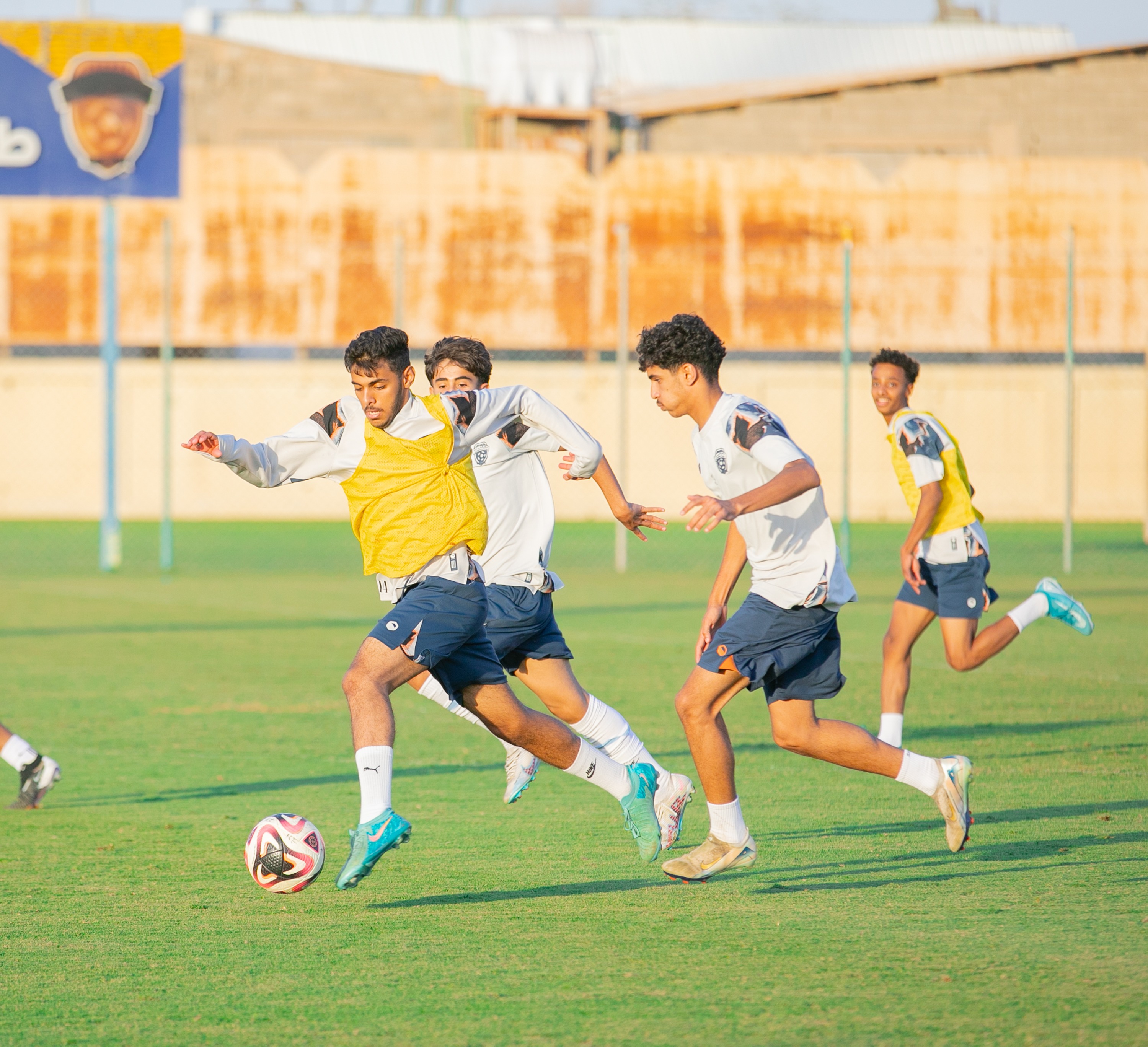 الفيحاء تحت 16 سنة يجري تمرينه الرئيس لمواجهة نظيره نادي أحد