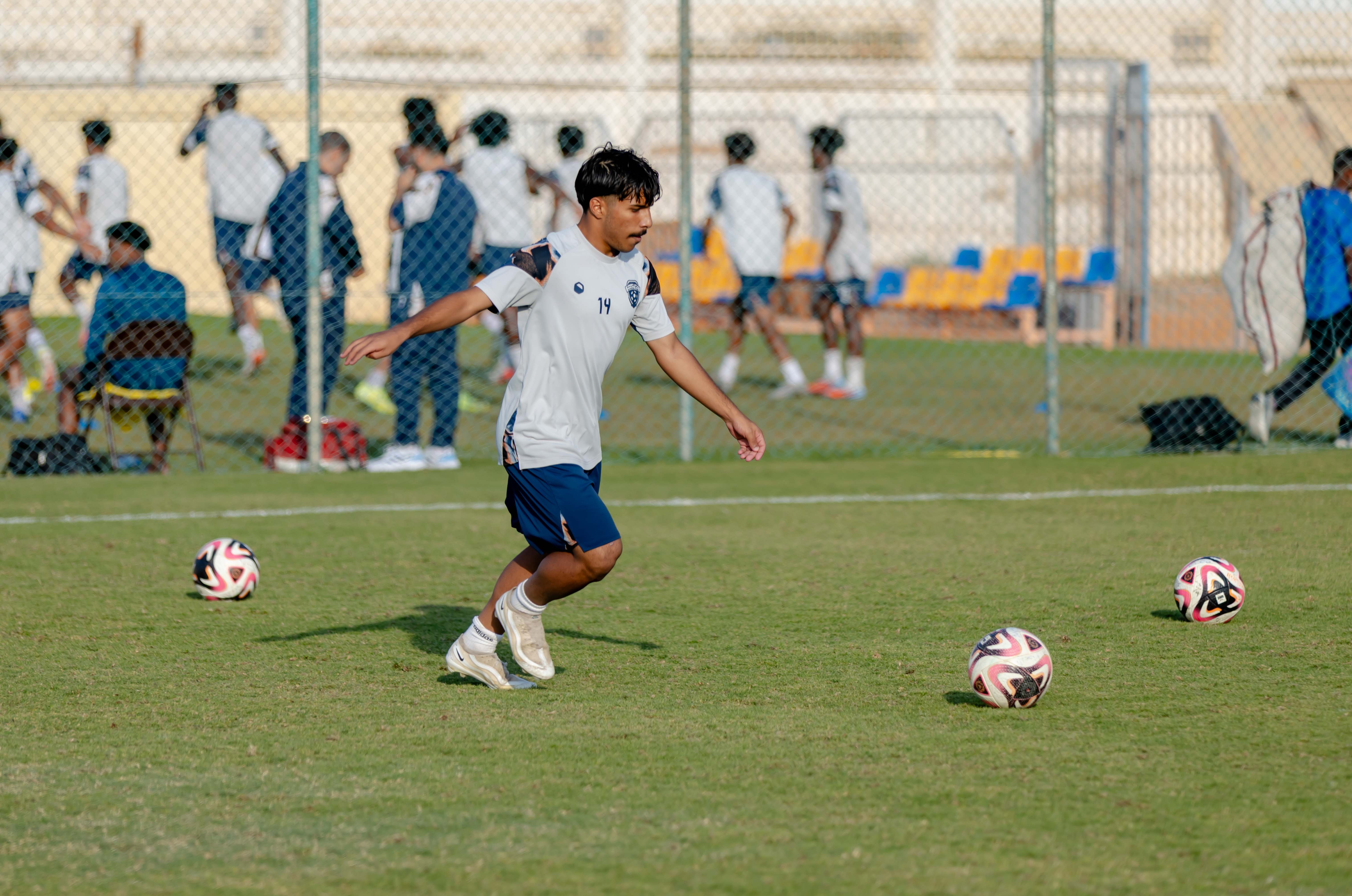 الفيحاء تحت 17 سنة يواصل تحضيراته لمواجهة نظيره نادي هجر لمواجهة هجر