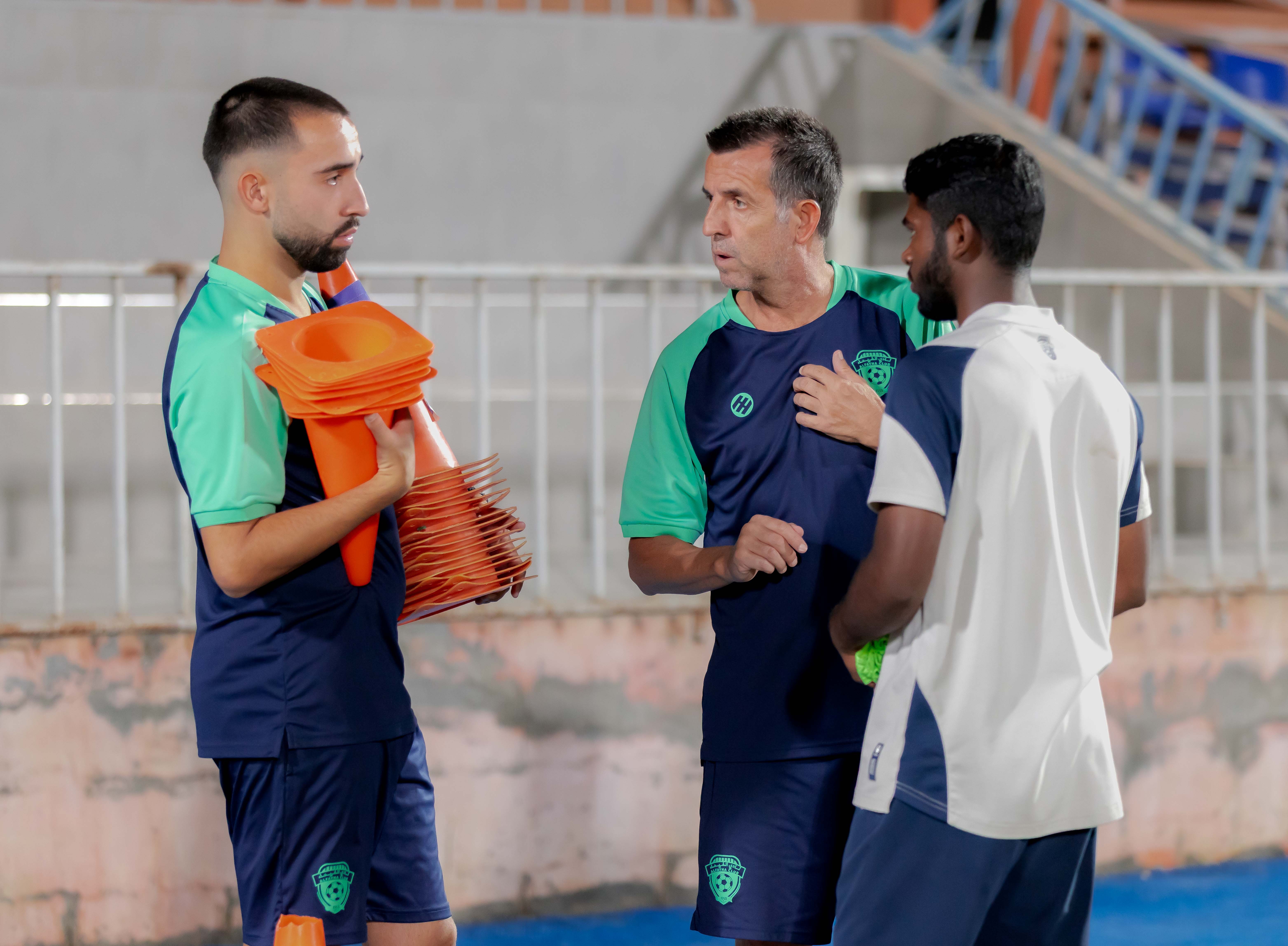 الفيحاء تحت 21 عام يجري تمرينه الرئيس استعداداً لملاقاة العدالة