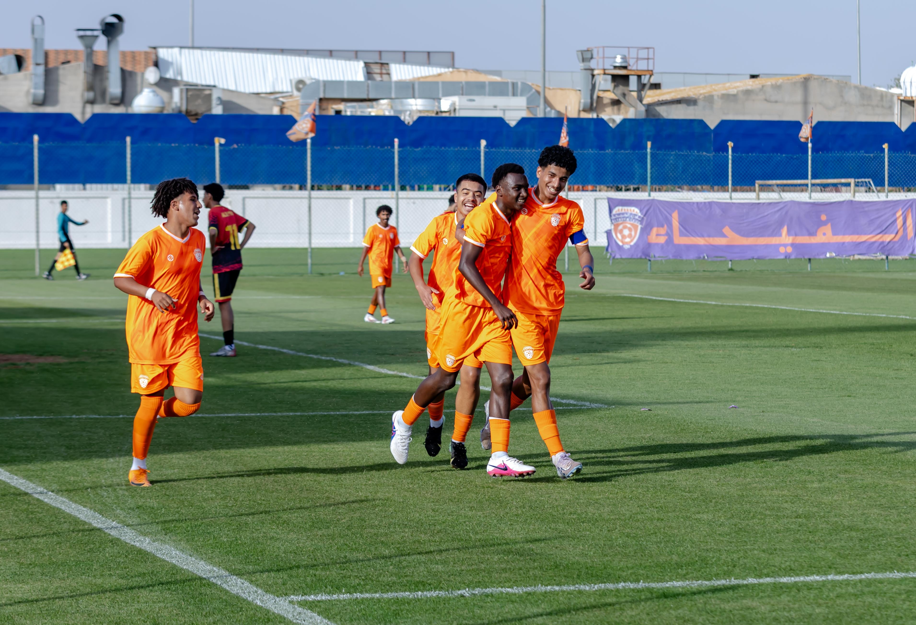 الفيحاء تحت 17 سنة يكسب لقاء نظيرة نادي الريان