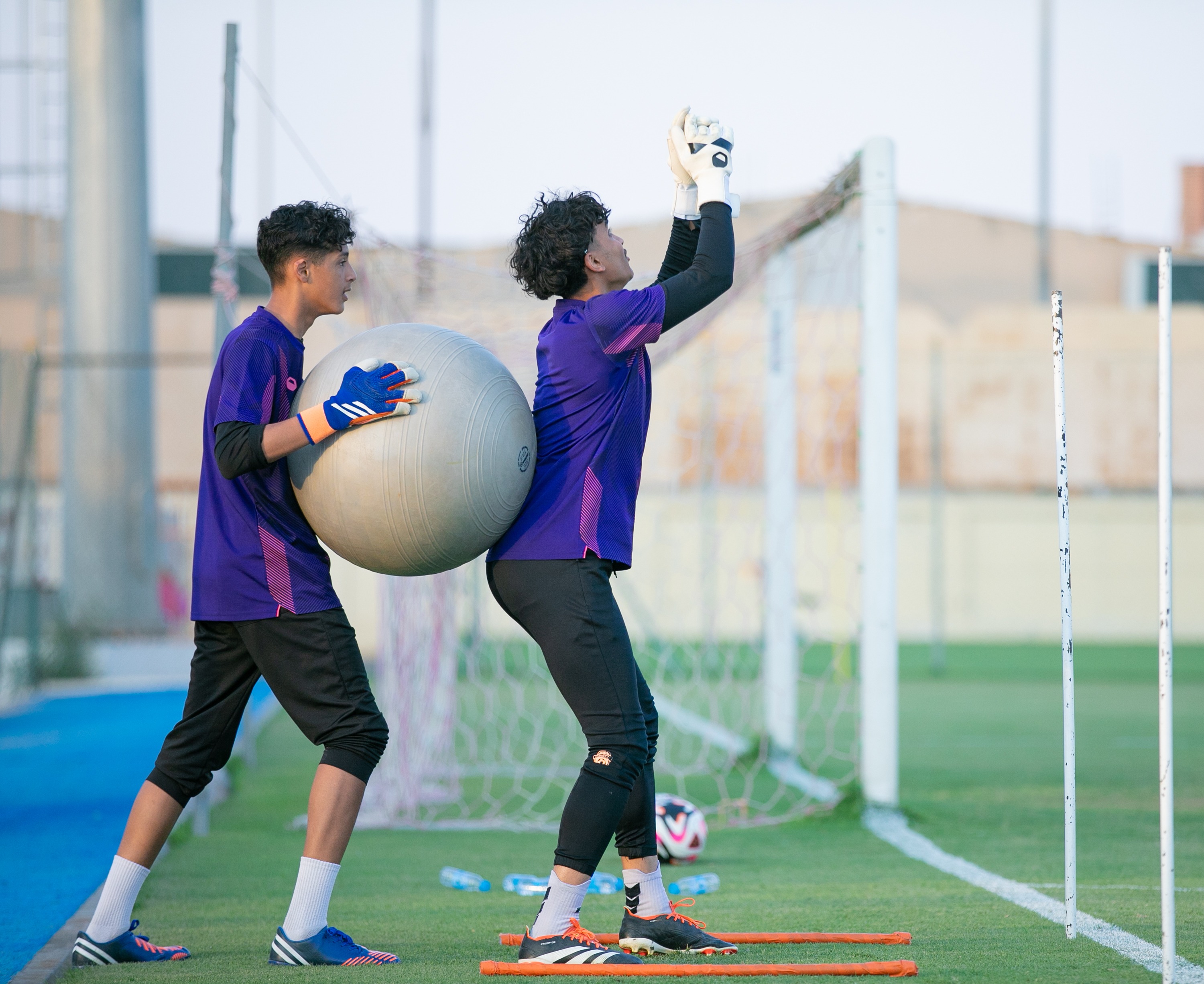 الفيحاء تحت 17 سنة يواصل تحضيراته اليومية لمواجهة نظيره نادي الجيل