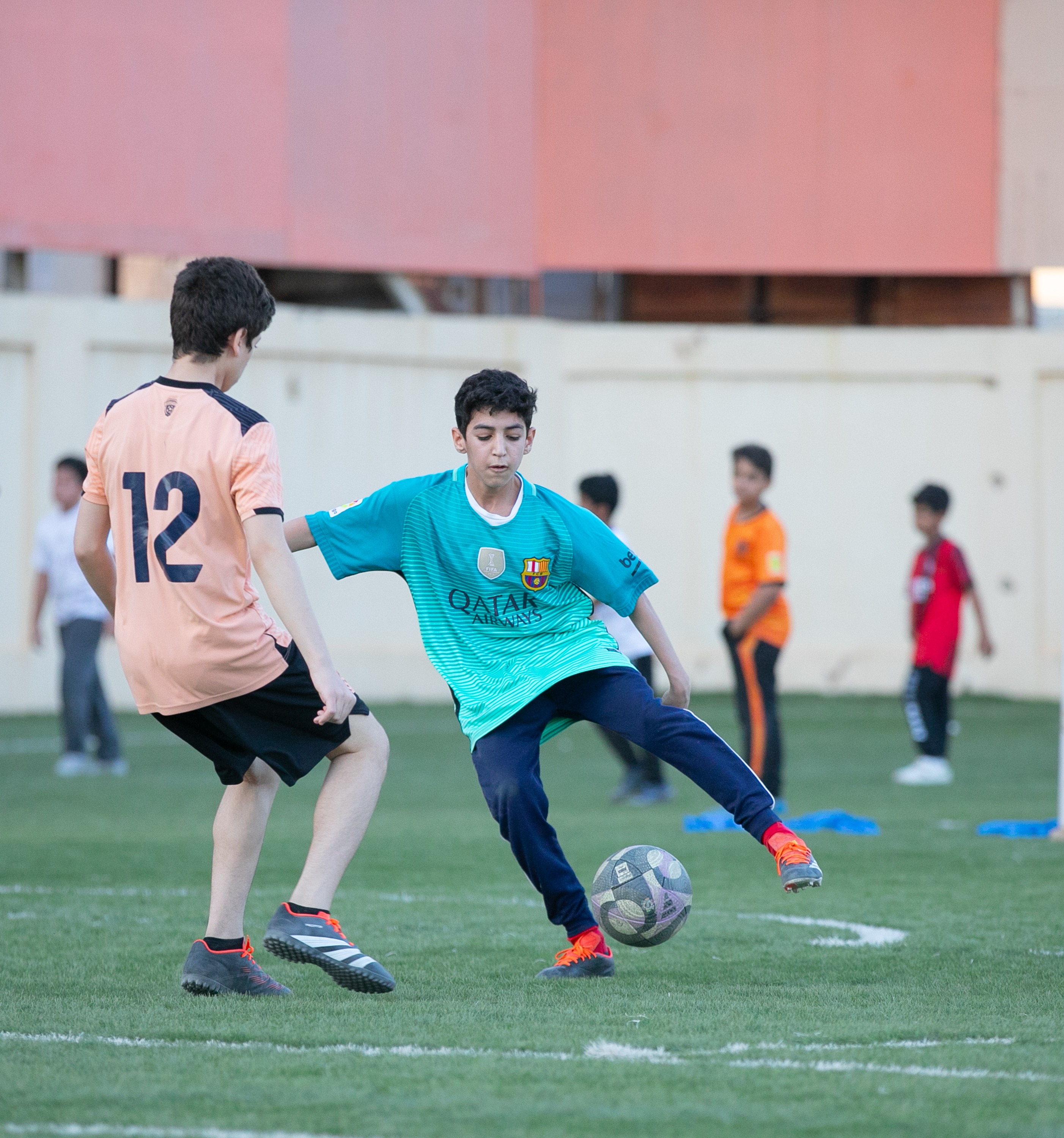 أكاديمية الفيحاء تواصل تدريباتها اليومية