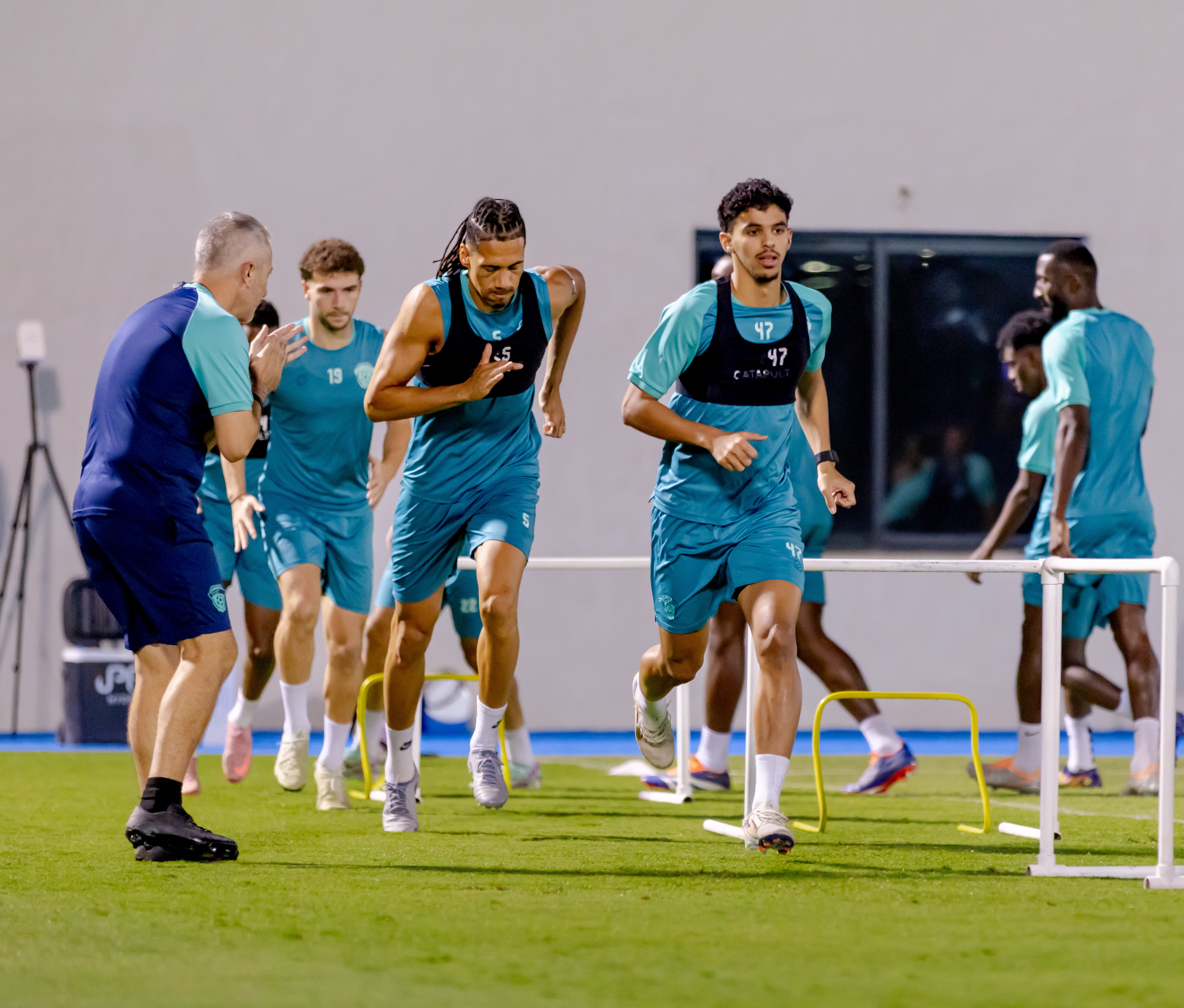 الفيحاء يجري مرانه الرئيس استعدادًا لمواجهة النصر ضمن الجولة السابعة من دوري روشن السعودي