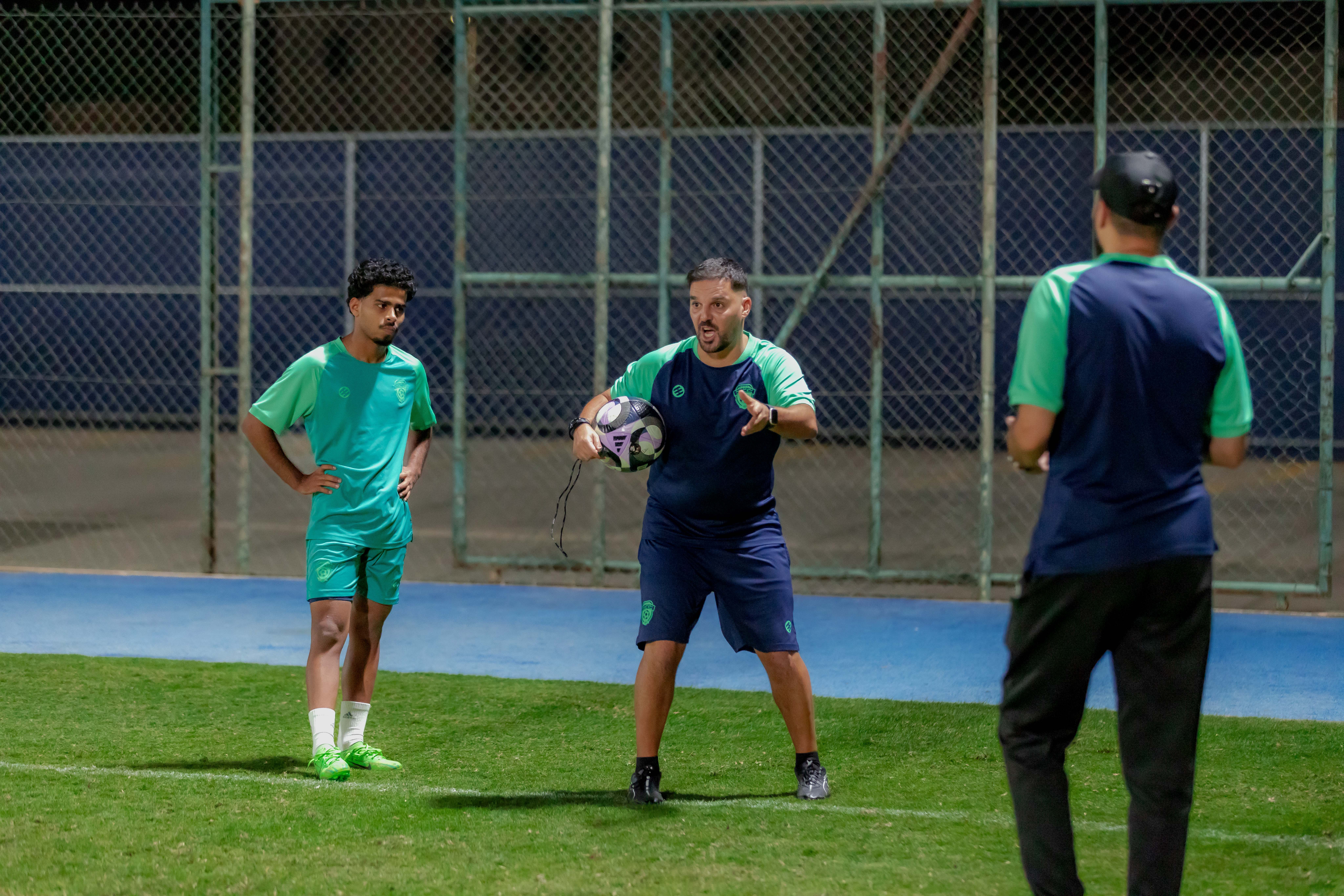 الفيحاء تحت 21 عام يجري تمرينه الرئيس استعداداً لملاقاة العدالة