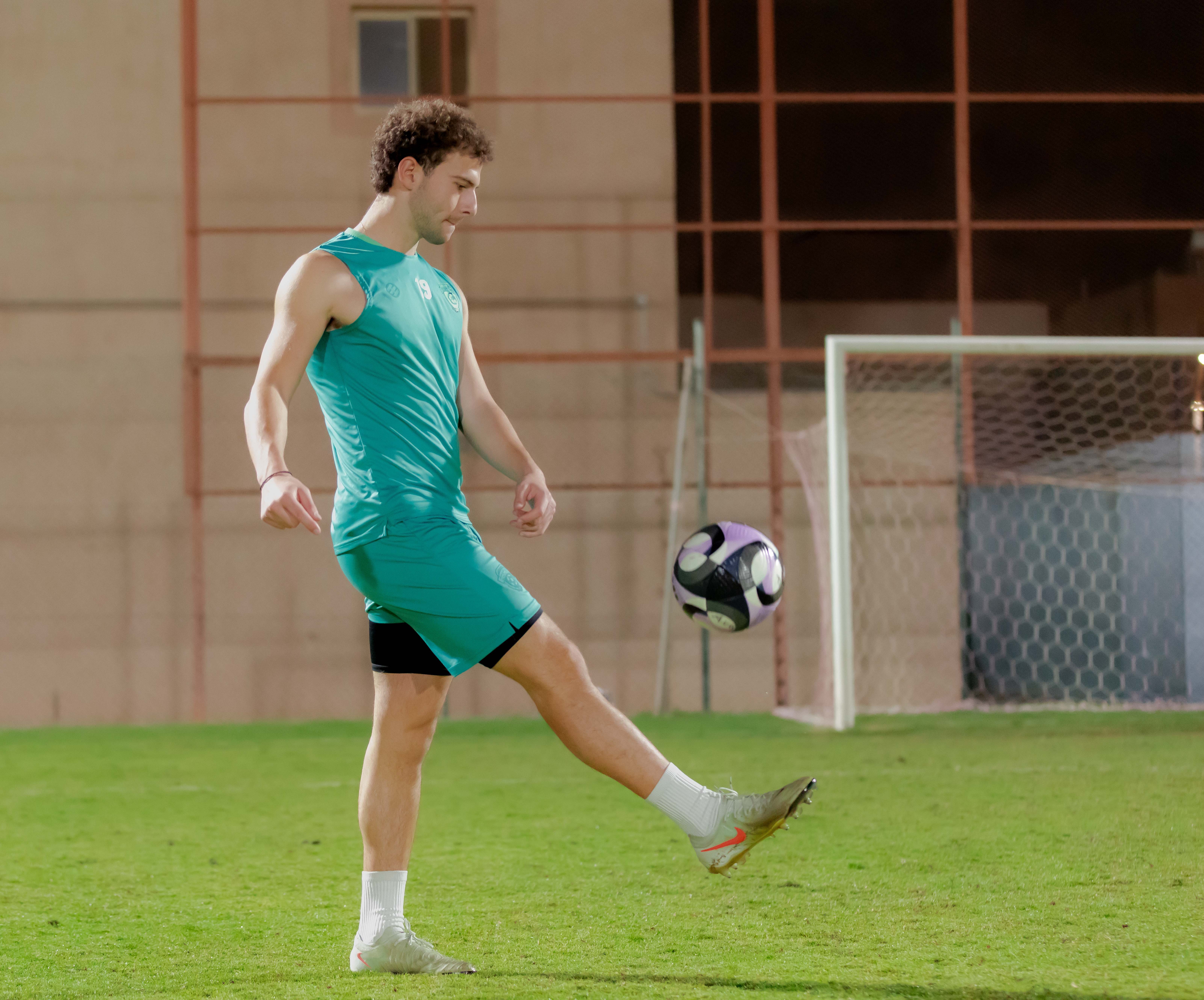 الفيحاء تحت 21 عام يجري تمرينه الرئيس استعداداً لملاقاة العدالة