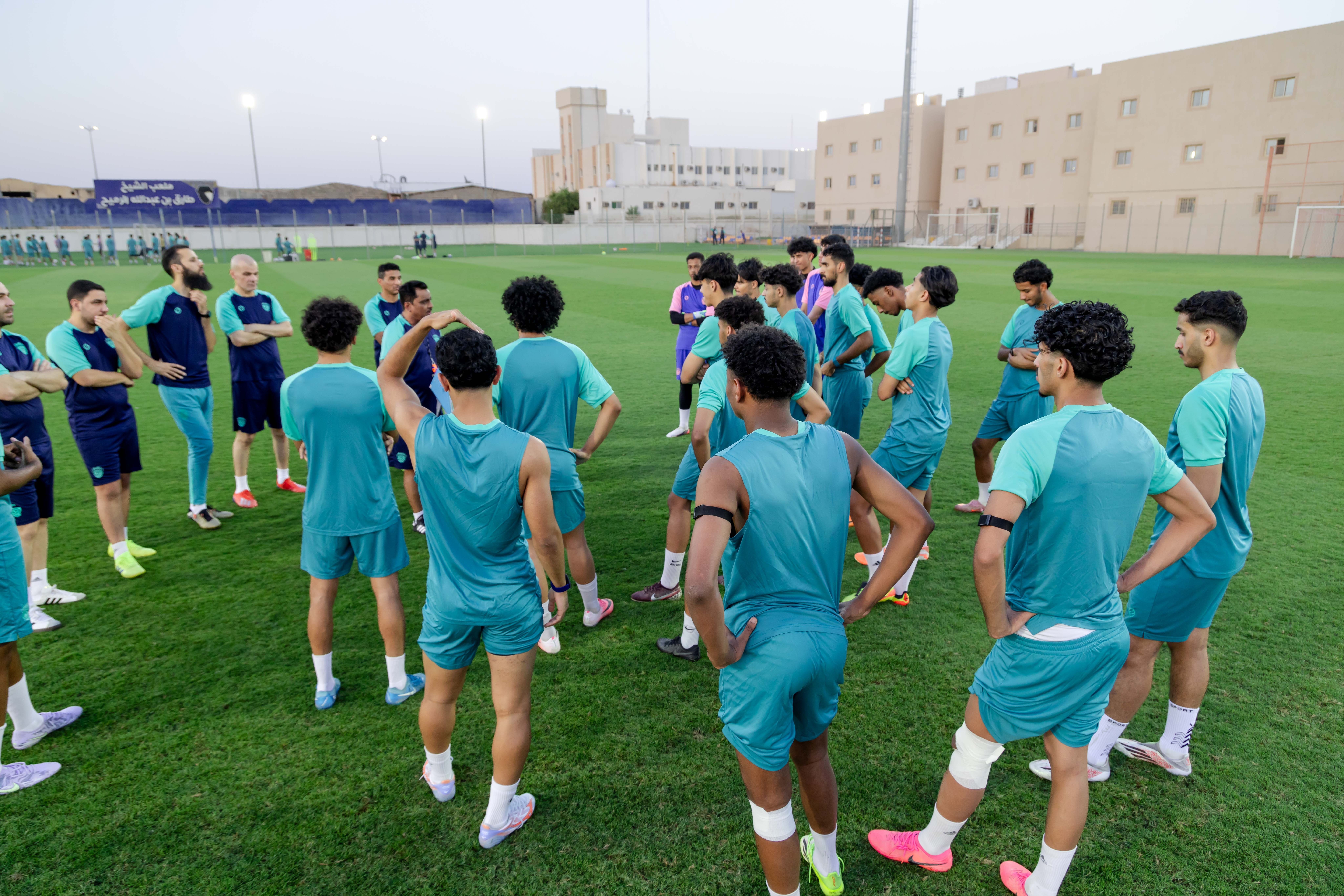 الفيحاء U21 يُجري تمرينه الرئيس استعدادًا لملاقاة النجمة .
