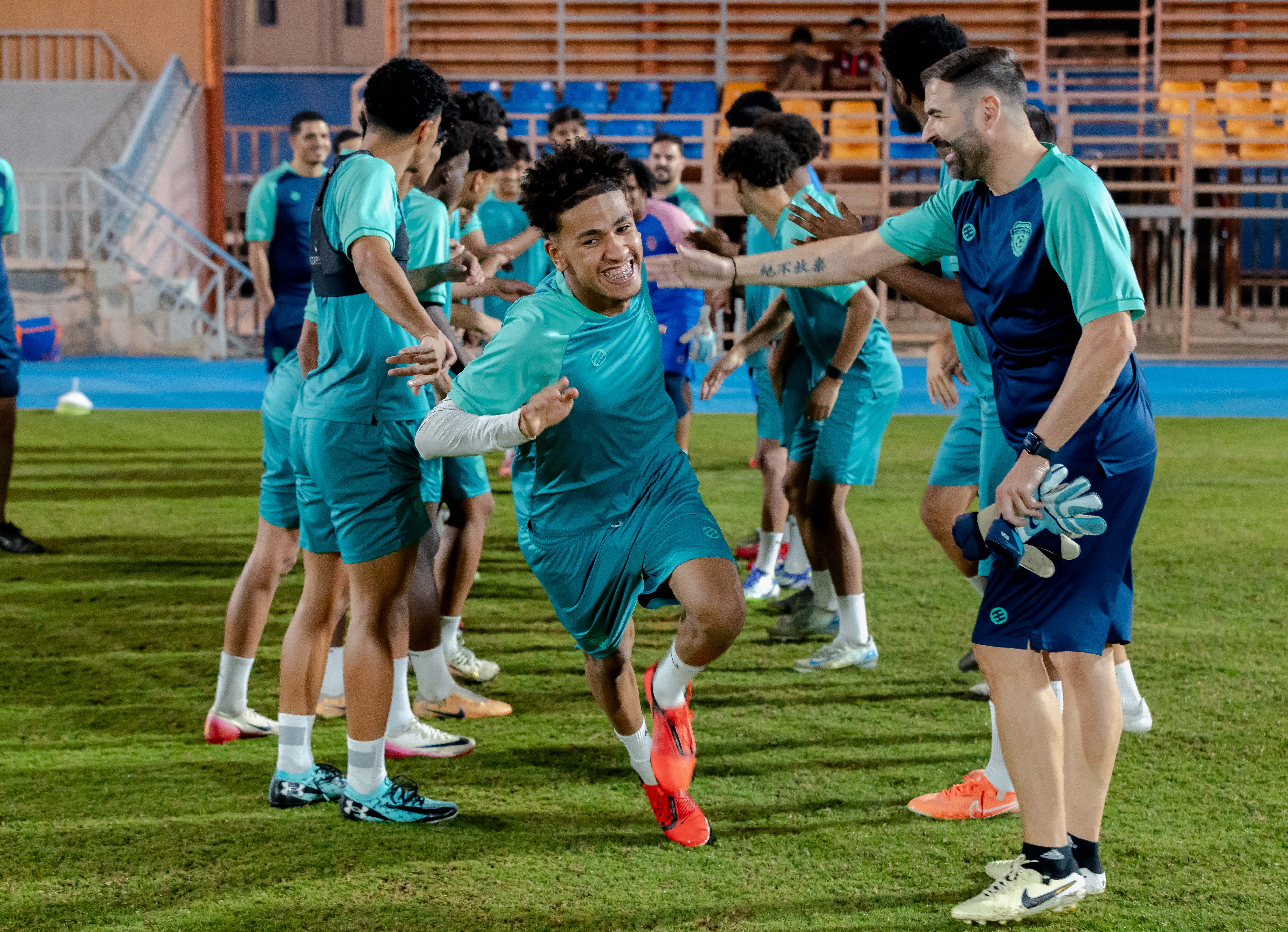 الفيحاء تحت 21 عام يجري تمرينه الرئيس استعداداً لملاقاة العروبة