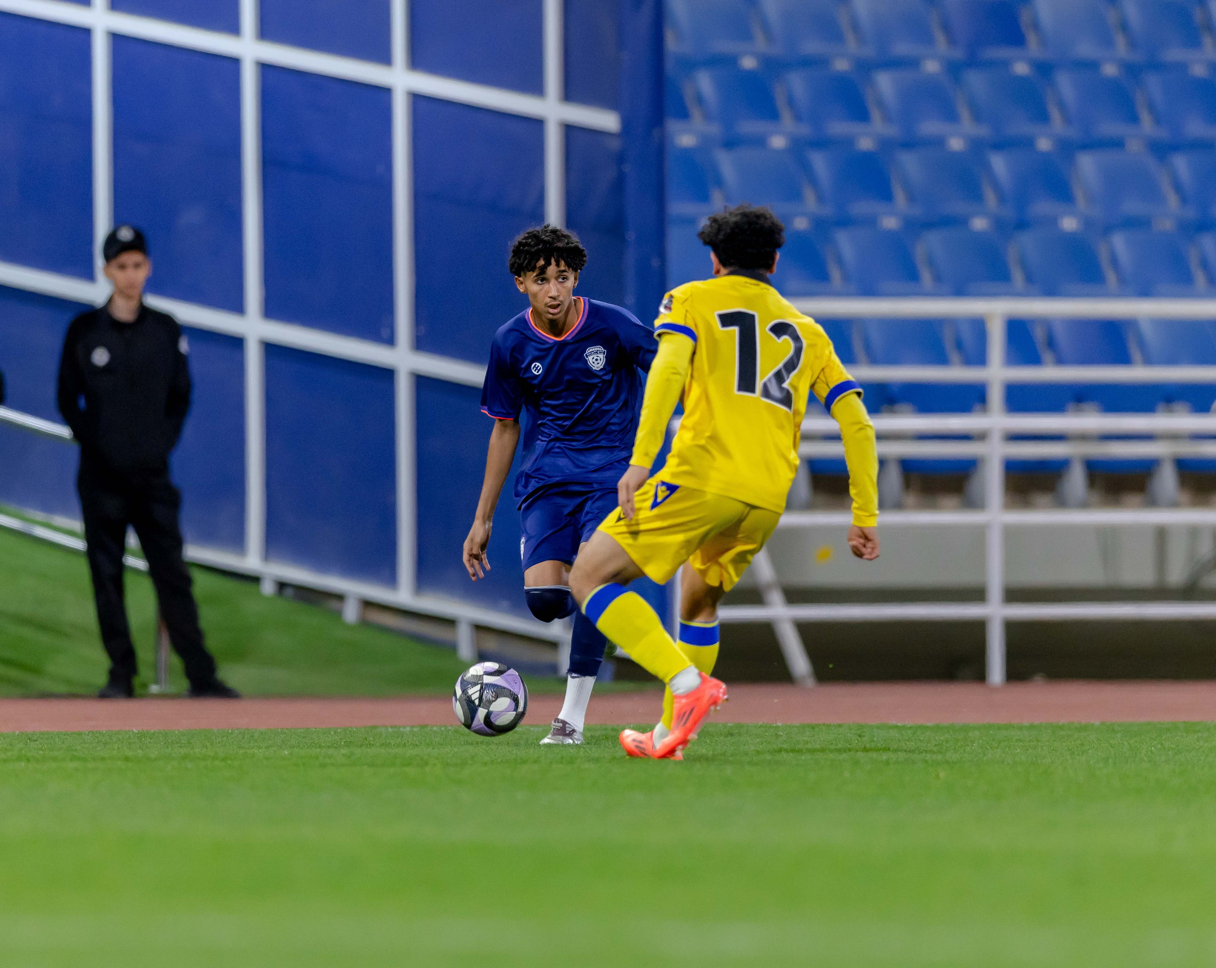 الفيحاء تحت 21 عامًا يكسب لقاء نظيره التعاون ضمن الجولة الخامسة عشر من دوري جوي للنخبة U21 .