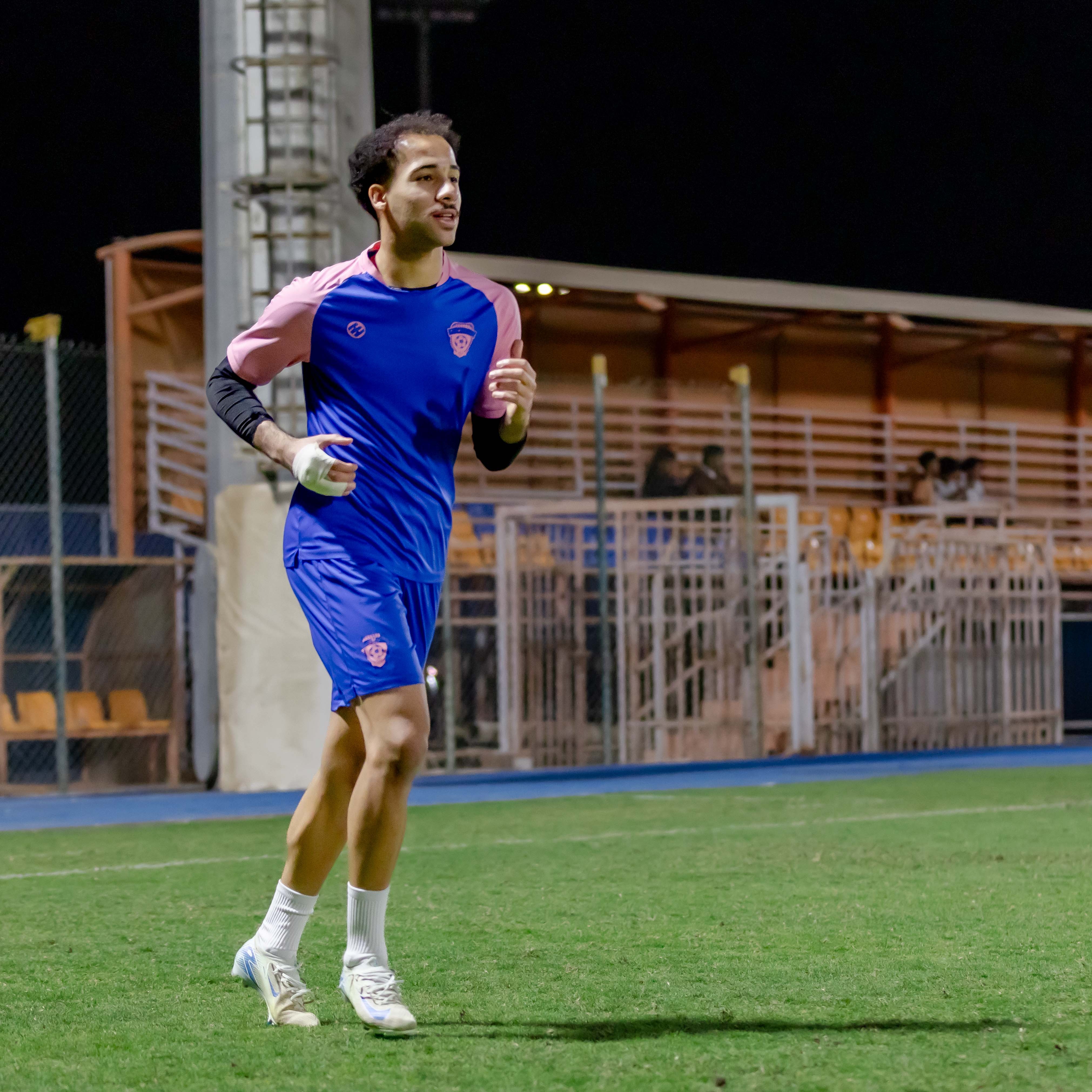 الفيحاء تحت 21 عامًا يُجري تمرينه الرئيس استعدادًا لملاقاة الجبلين .