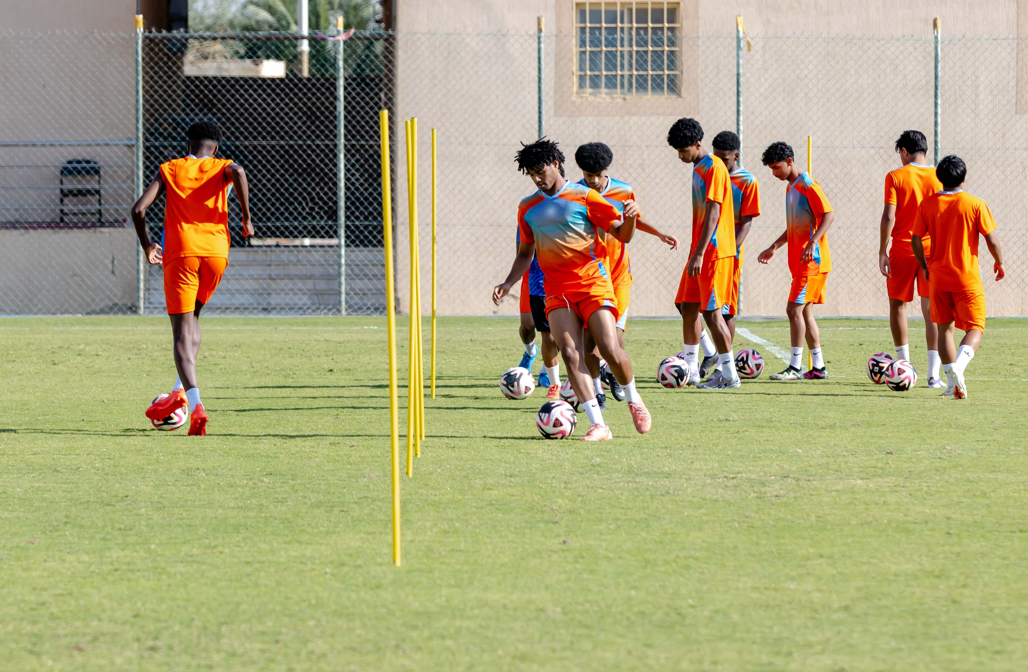 الفيحاء تحت 17 سنة يجري تمرينه الرئيس لمواجهة نظيره نادي القنفذة