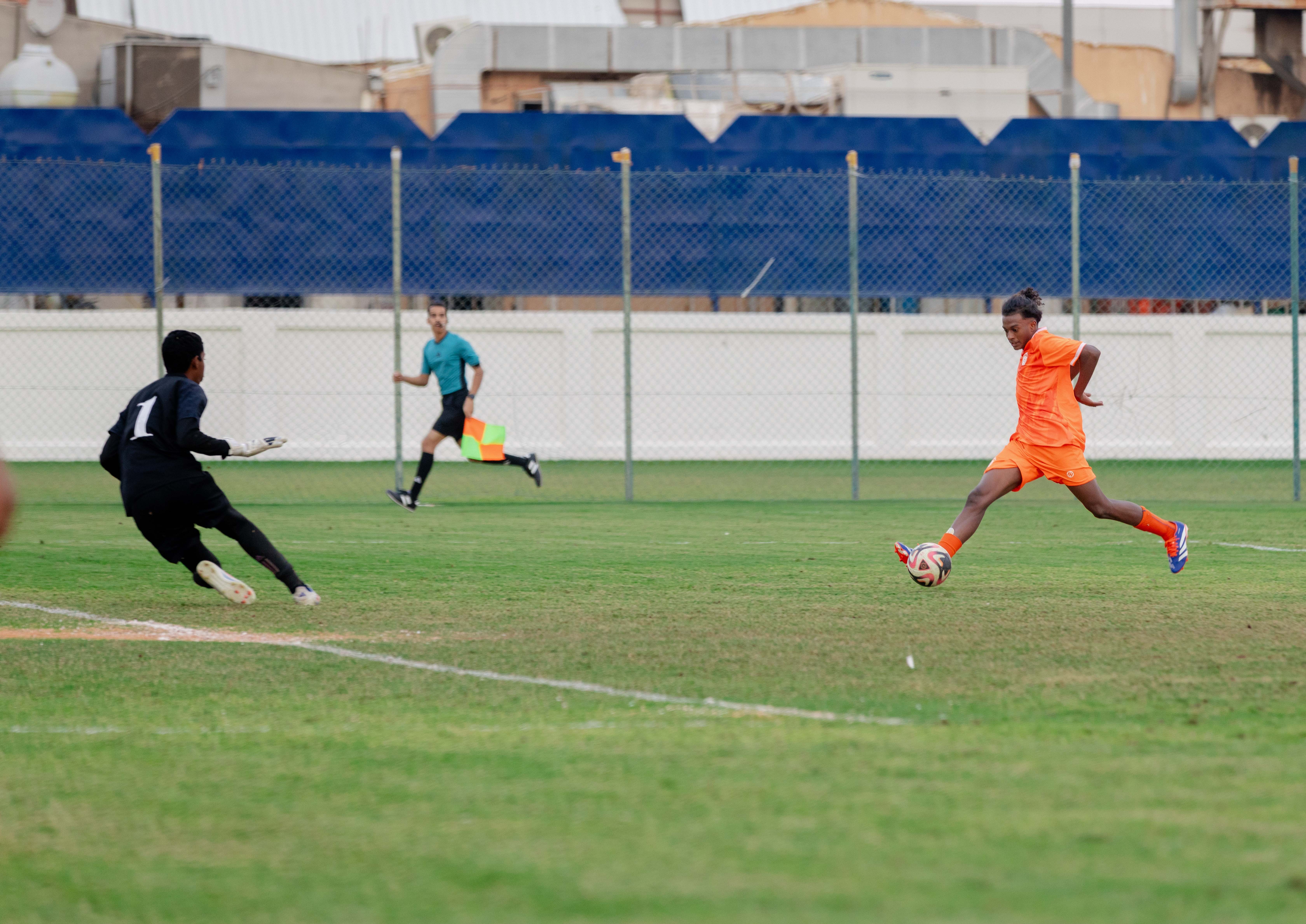 الفيحاء تحت ١٥ سنة يكسب لقاء نظيره نادي الأخدود
