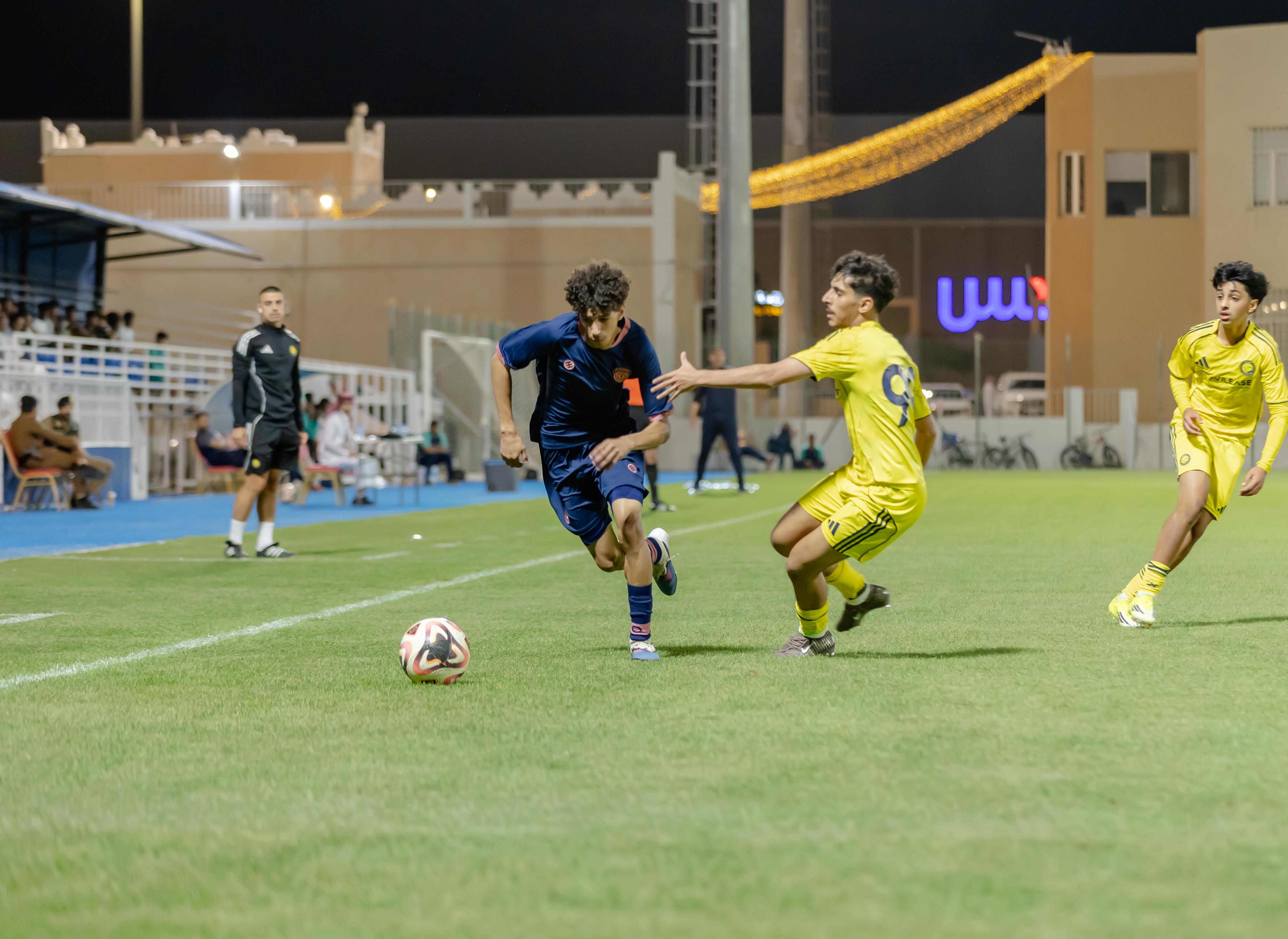 الفيحاء تحت 16 سنة يخسر لقاء نظيره نادي النصر