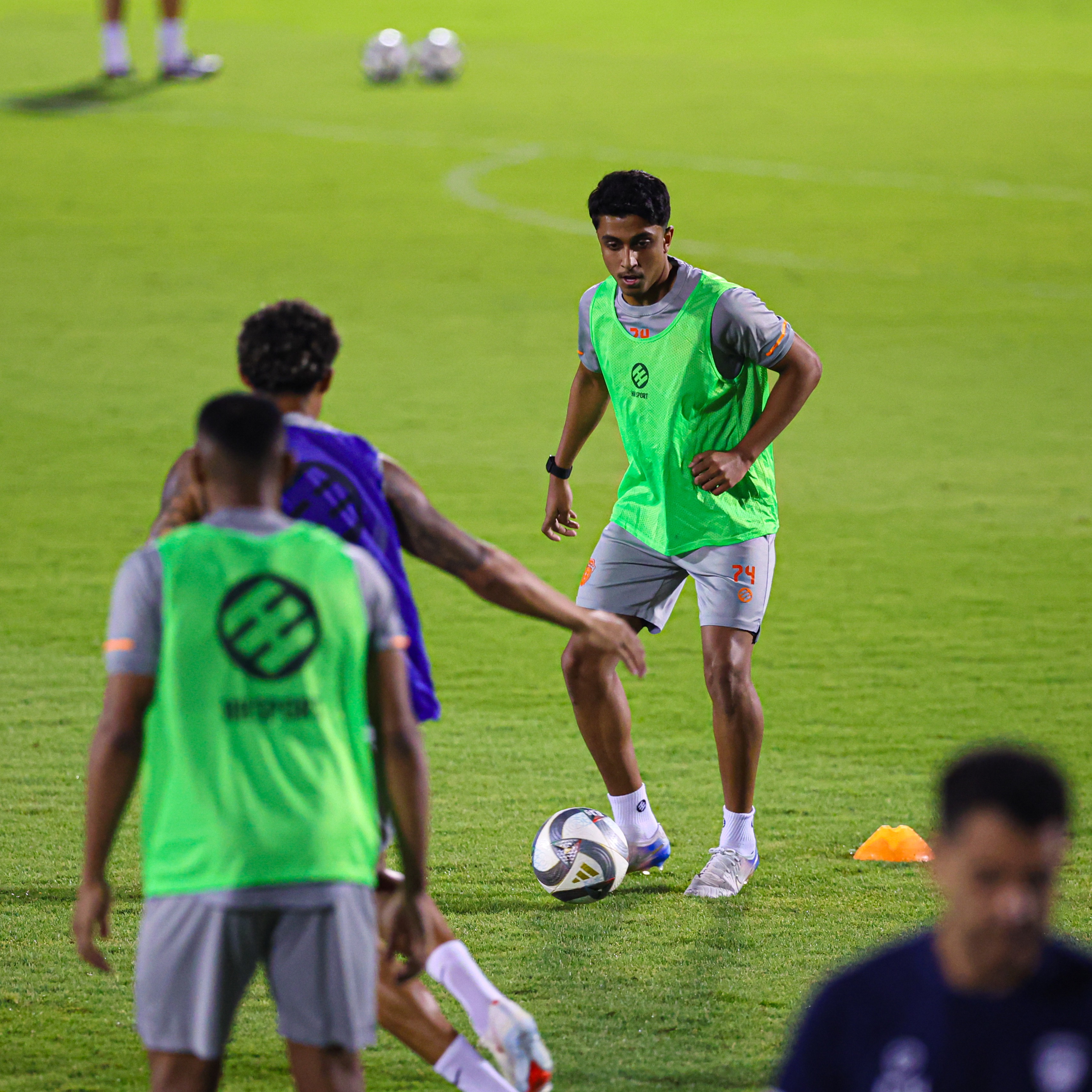 الفيحاء يواصل تدريباته في مقر النادي