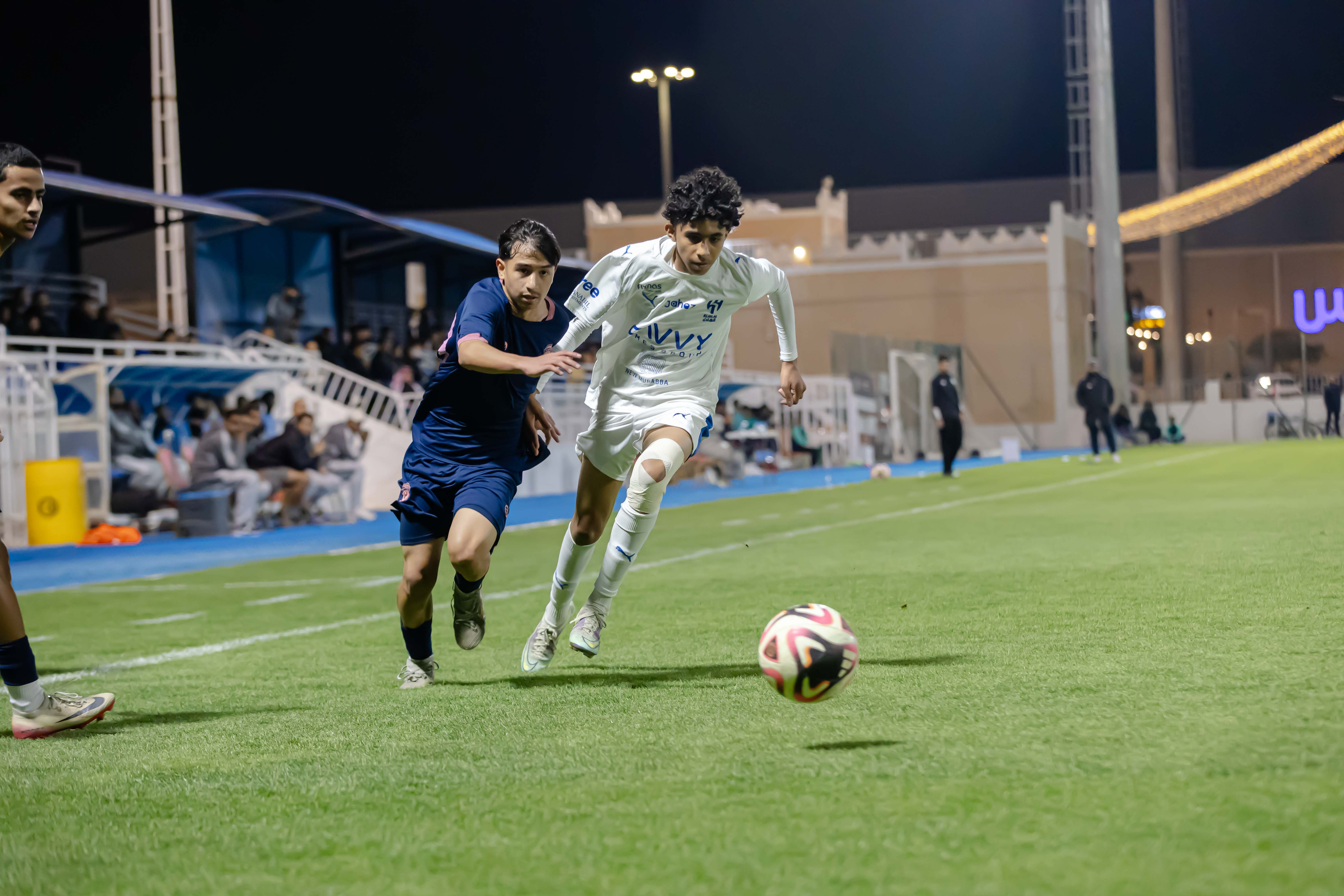 الفيحاء تحت 15 سنة يتعادل سلبياً امام نظيره نادي الهلال