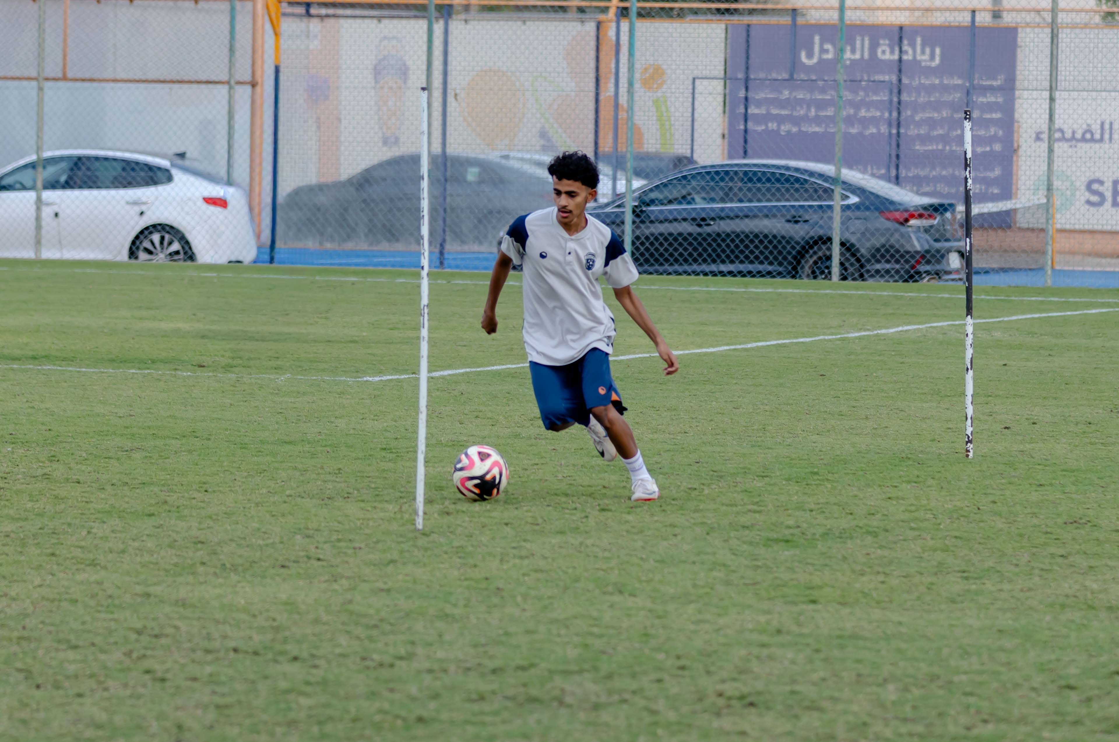 الفيحاء تحت 15 سنة يجري تمرينه الرئيس لمواجهة نظيره نادي الهلال