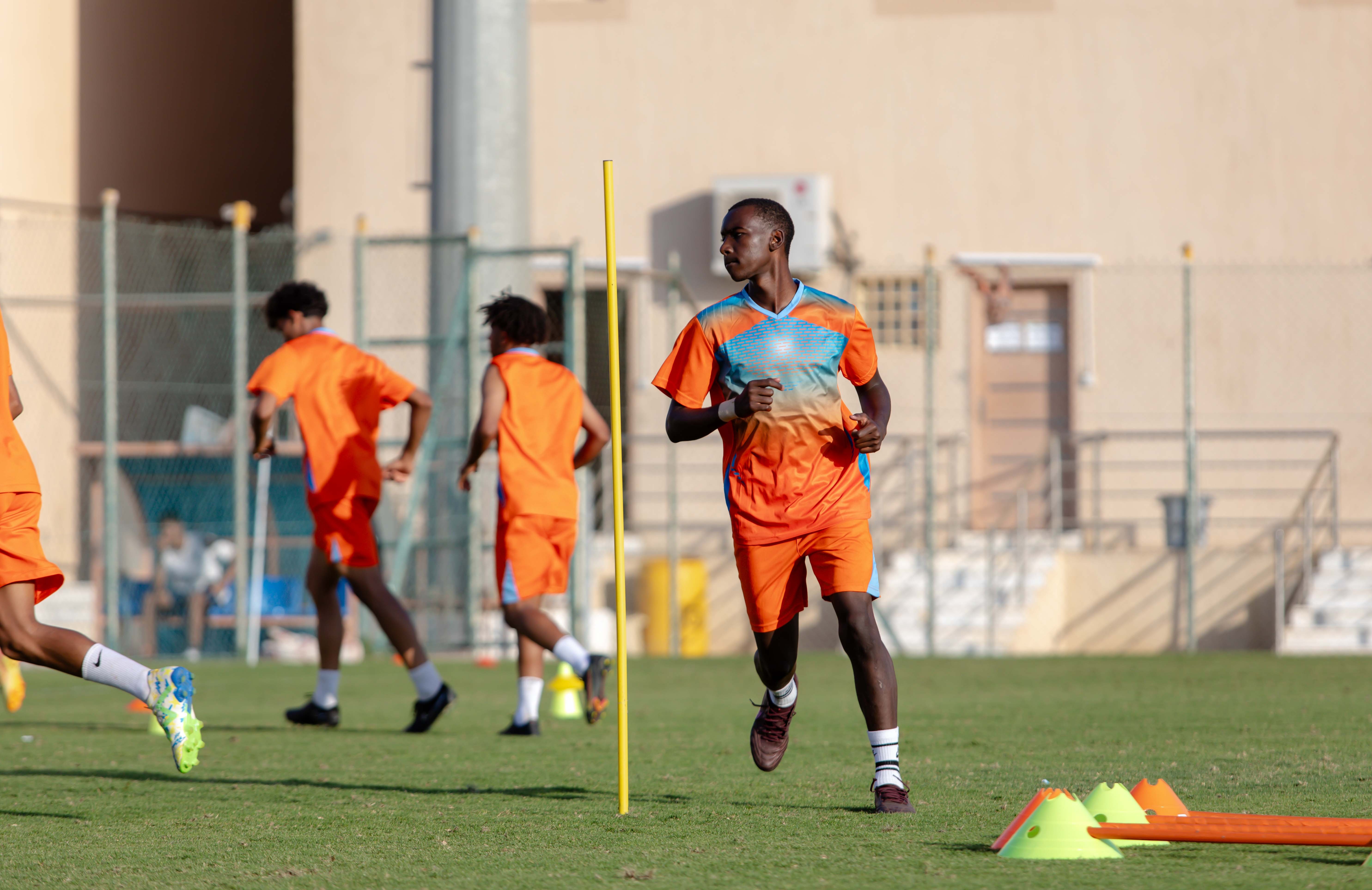 الفيحاء تحت 17 سنة يجري تمرينه الرئيس لمواجهة نظيره نادي الانصار