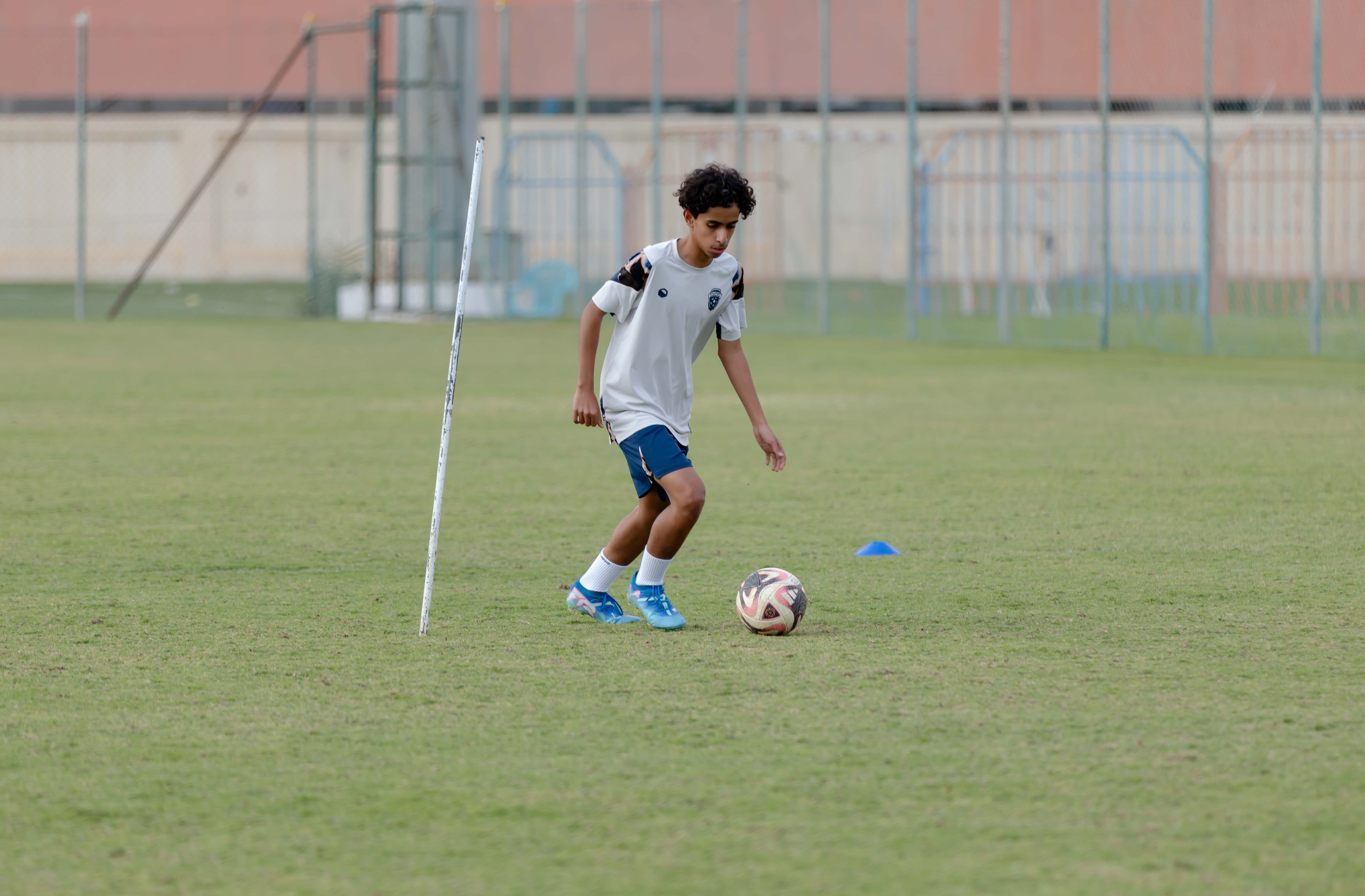 الفيحاء تحت 15 سنة يجري تمرينه الرئيس لمواجهة نظيره نادي الهلال