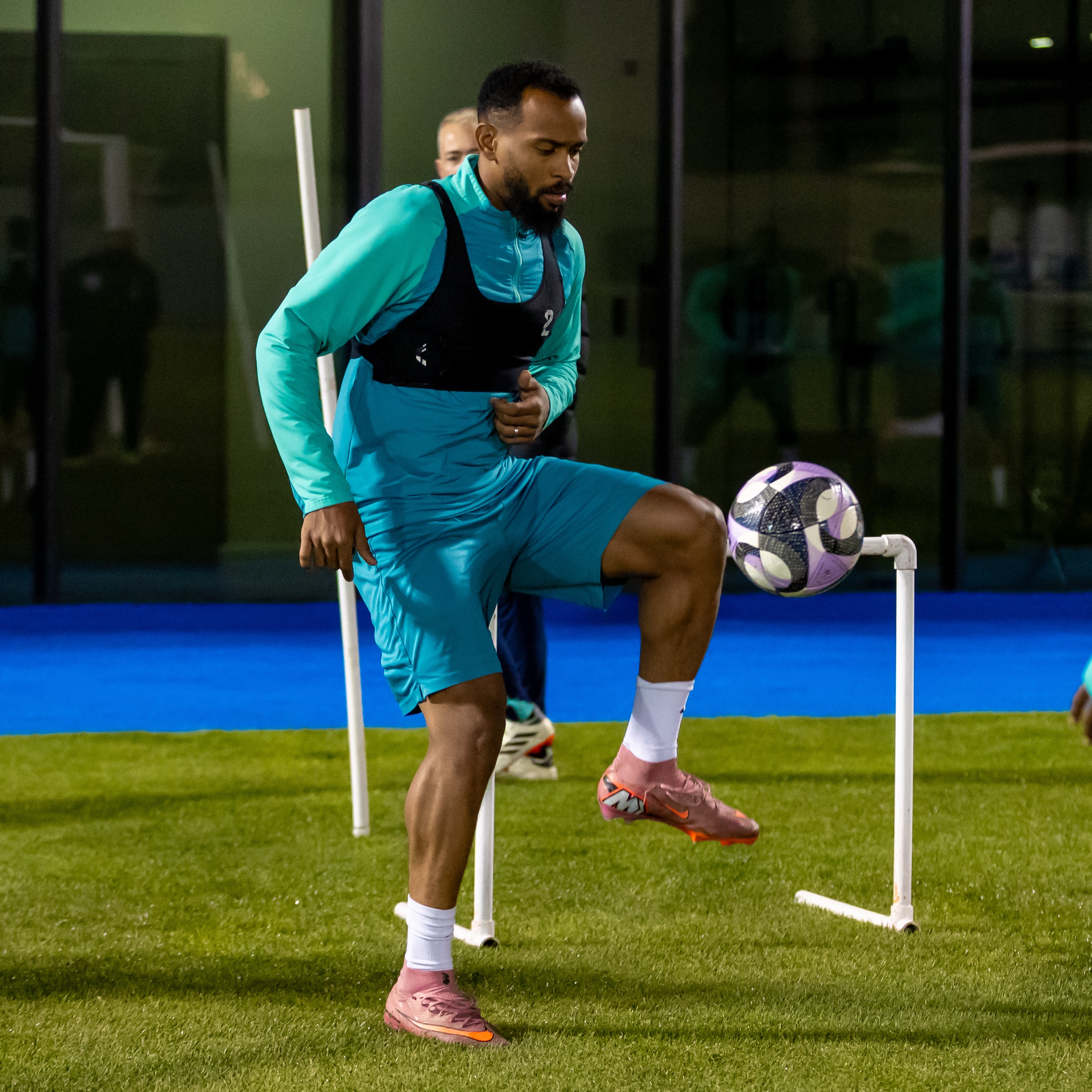 الفيحاء يجري حصة تدريبية مسائية اليوم الخميس