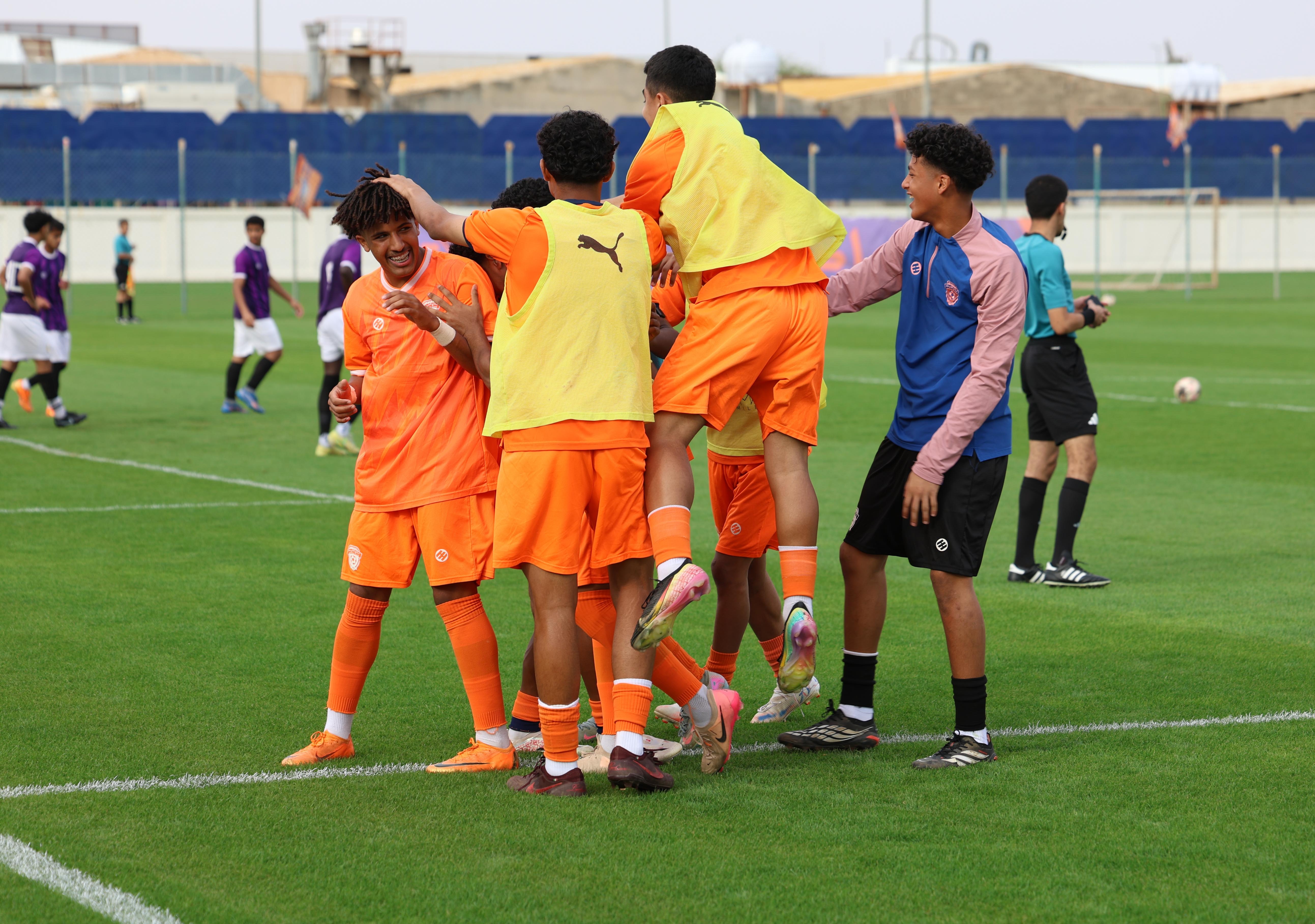 الفيحاء تحت 17 سنة يكسب لقاء نظيرة نادي القلعة