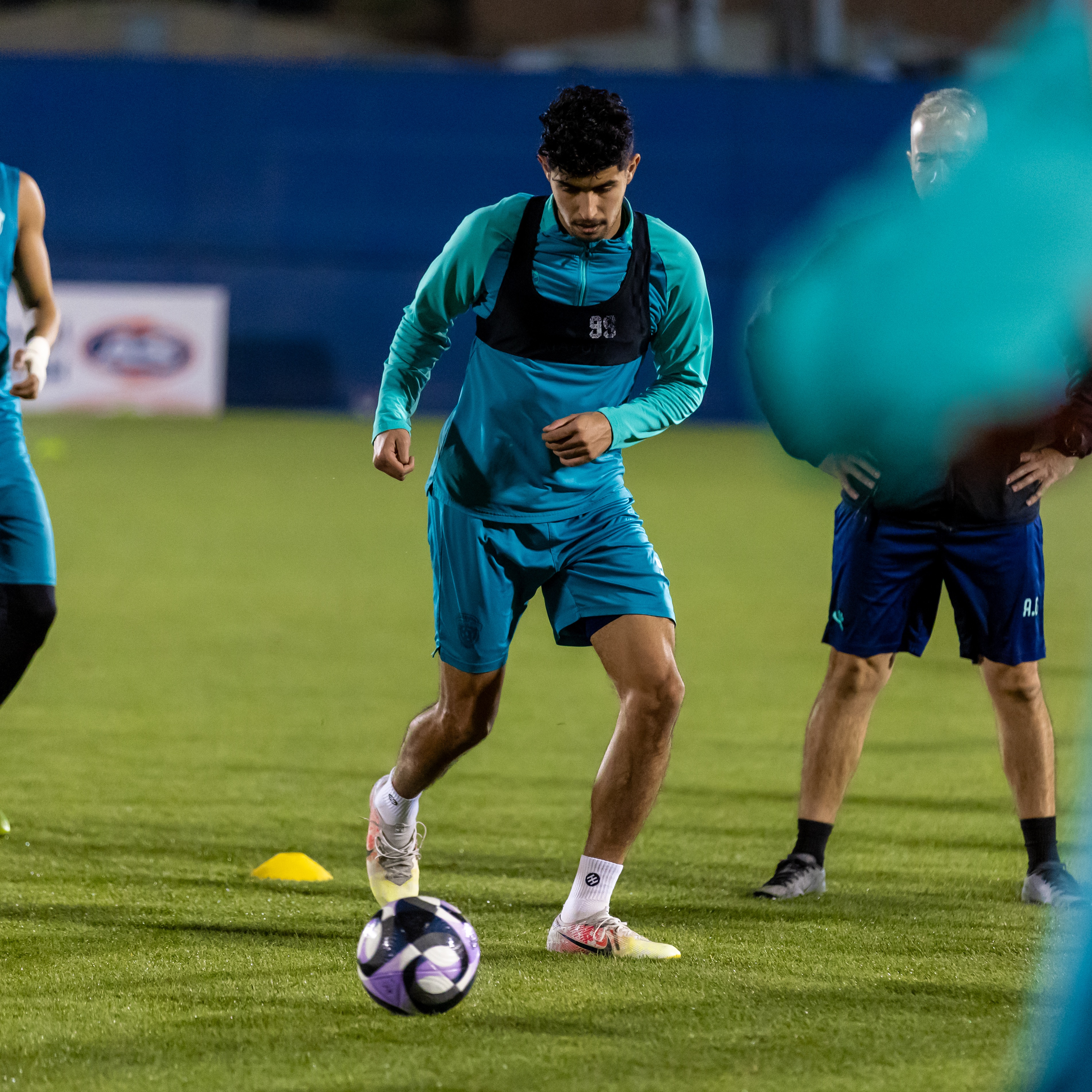 الفيحاء يجري مرانه الاخير قبل ودية الهلال