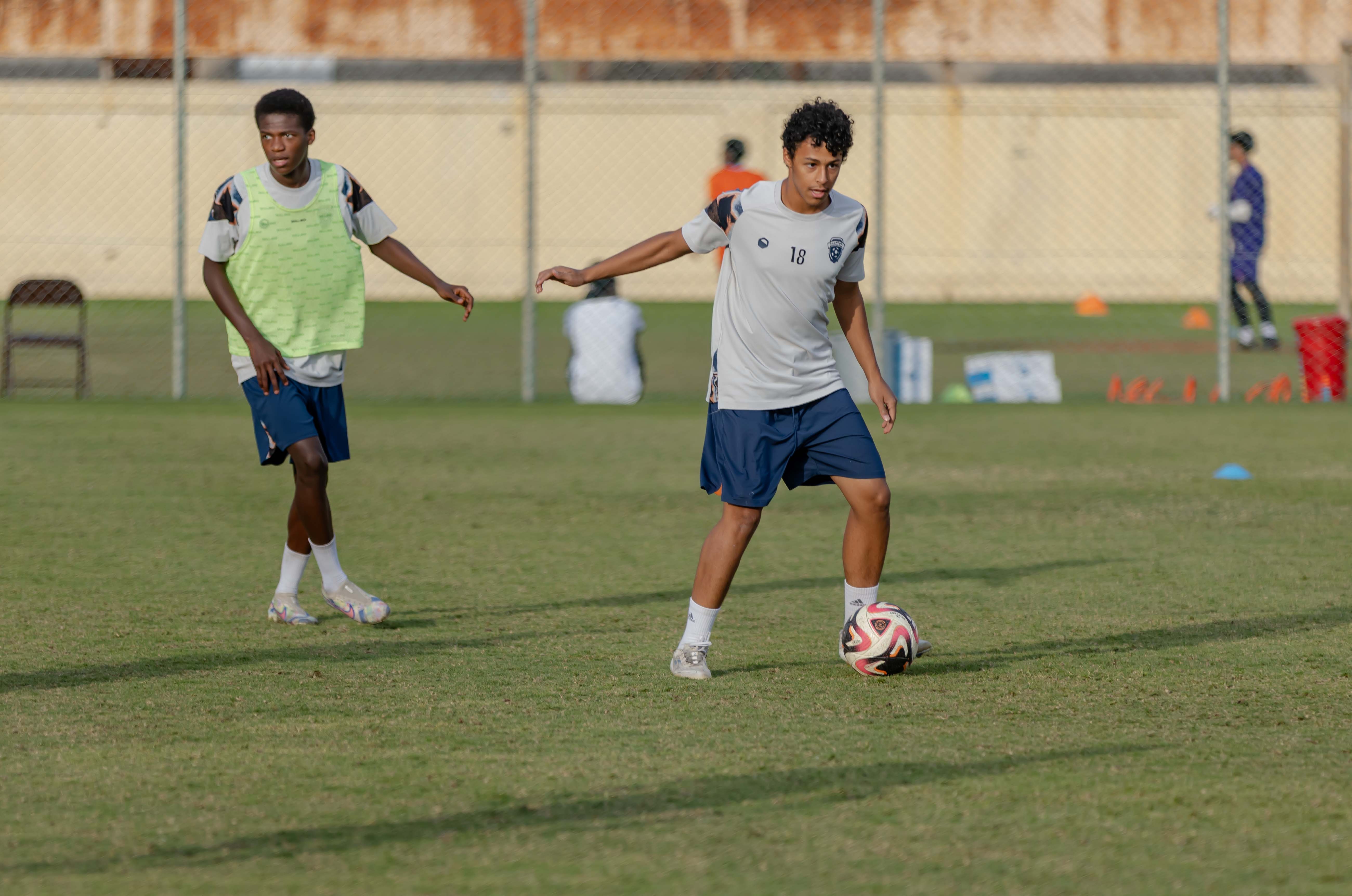 الفيحاء تحت 15 سنة يجري تمرينه الرئيس لمواجهة نظيره نادي الهلال