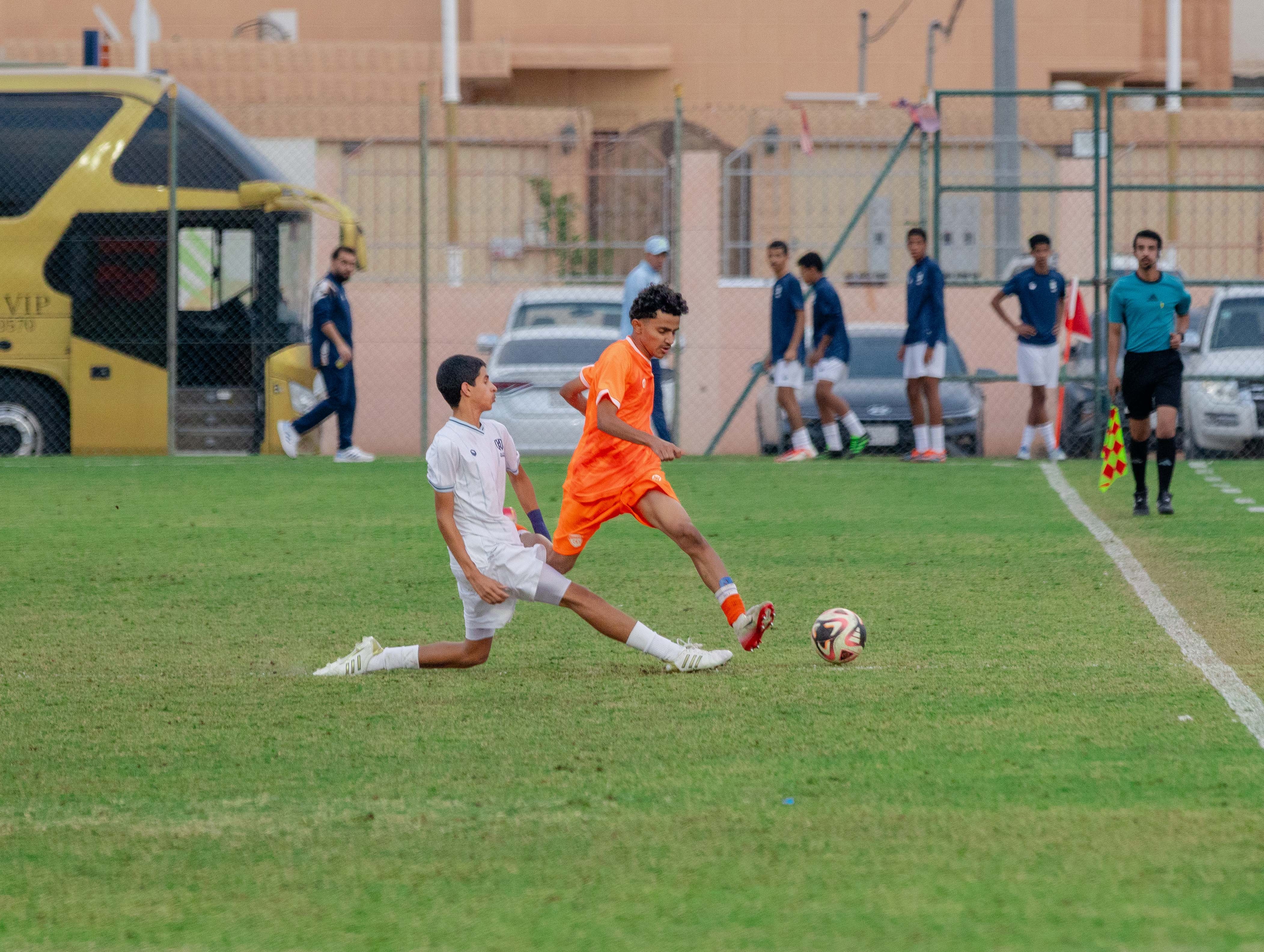 الفيحاء تحت ١٥ سنة يكسب لقاء نظيره نادي الأخدود