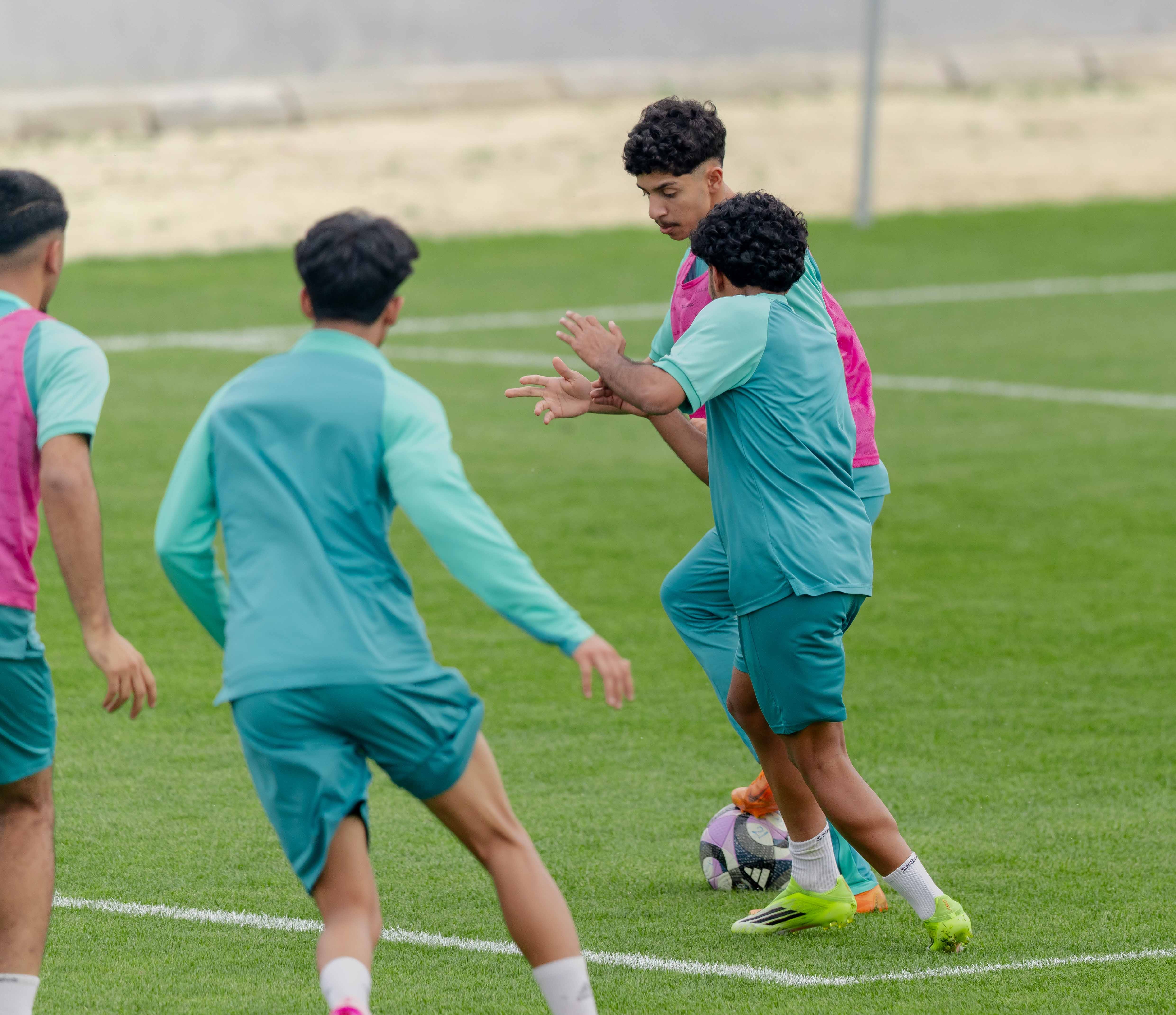 الفيحاء تحت 21 عامًا يُجري تمرينه الرئيسي استعدادًا لملاقاة القادسية .