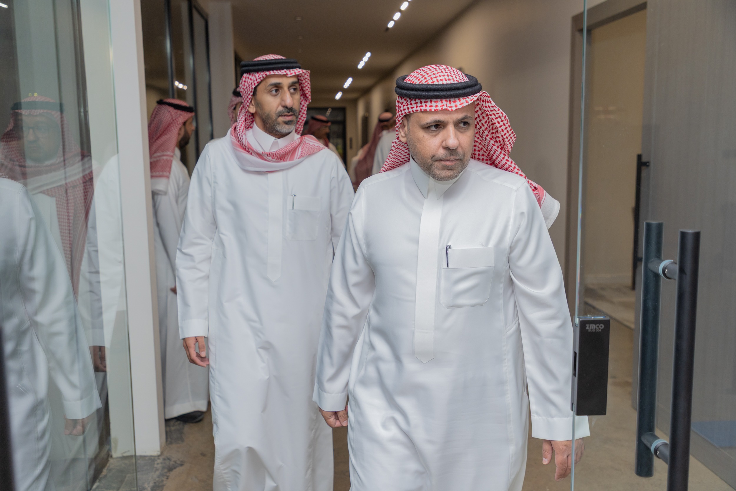 رئيس نادي الكوكب المهندس يزيد بن ناصر الزعاقي يزور الفيحاء