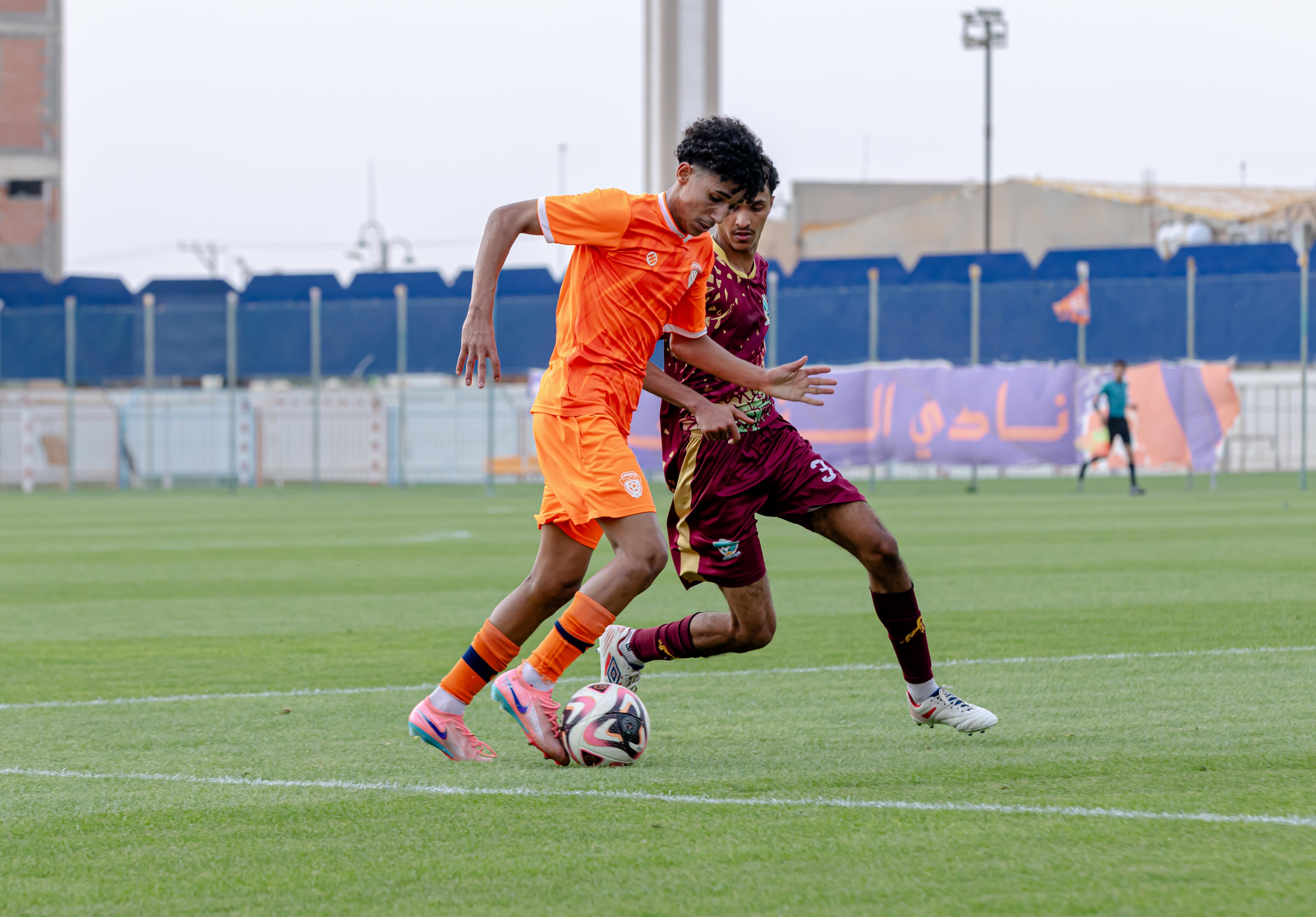 الفيحاء تحت 18 سنة يخسر لقاء نظيرة نادي الوطن