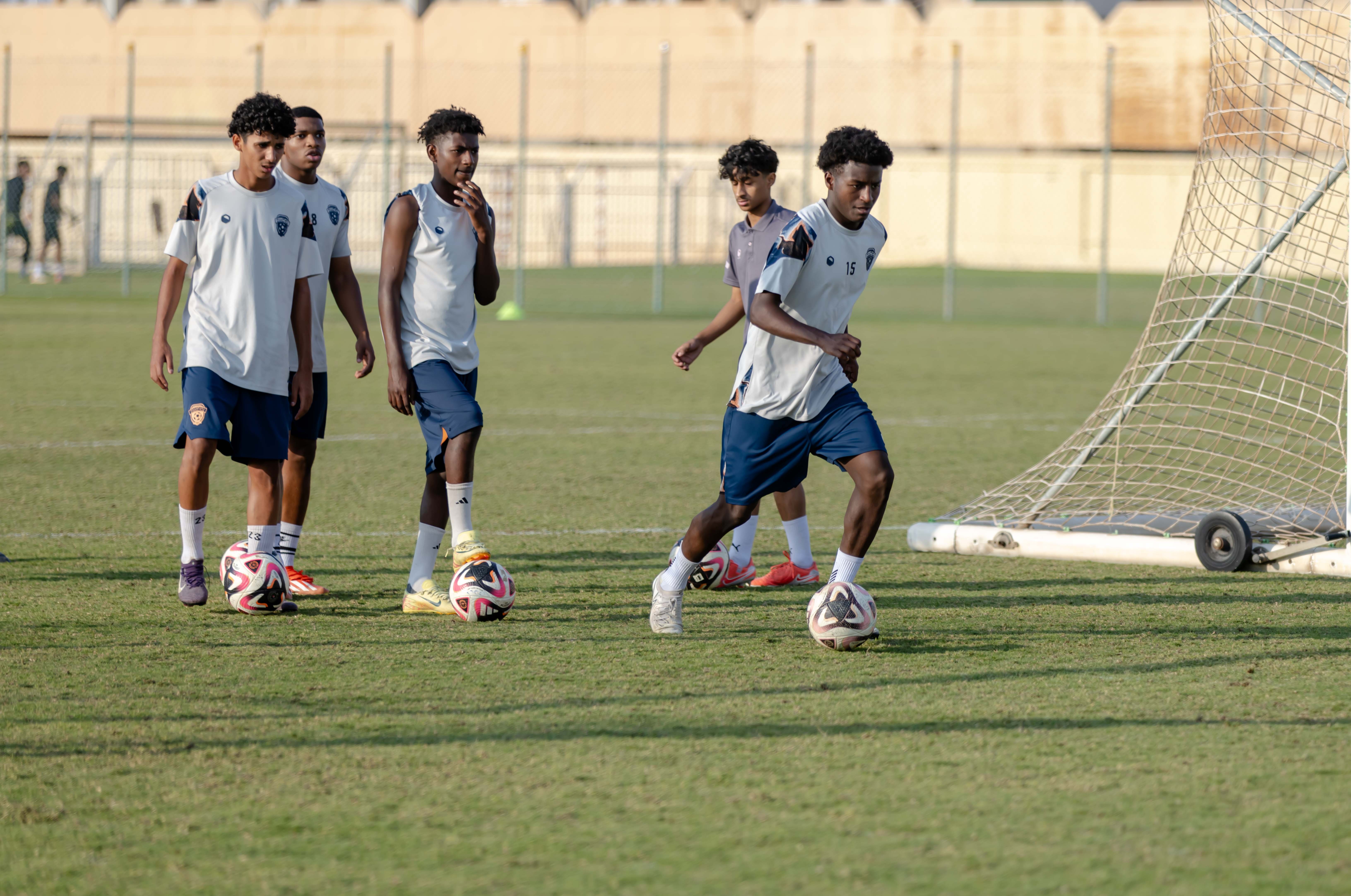 الفيحاء تحت 17 سنة يواصل تحضيراته لمواجهة نظيره نادي هجر لمواجهة هجر