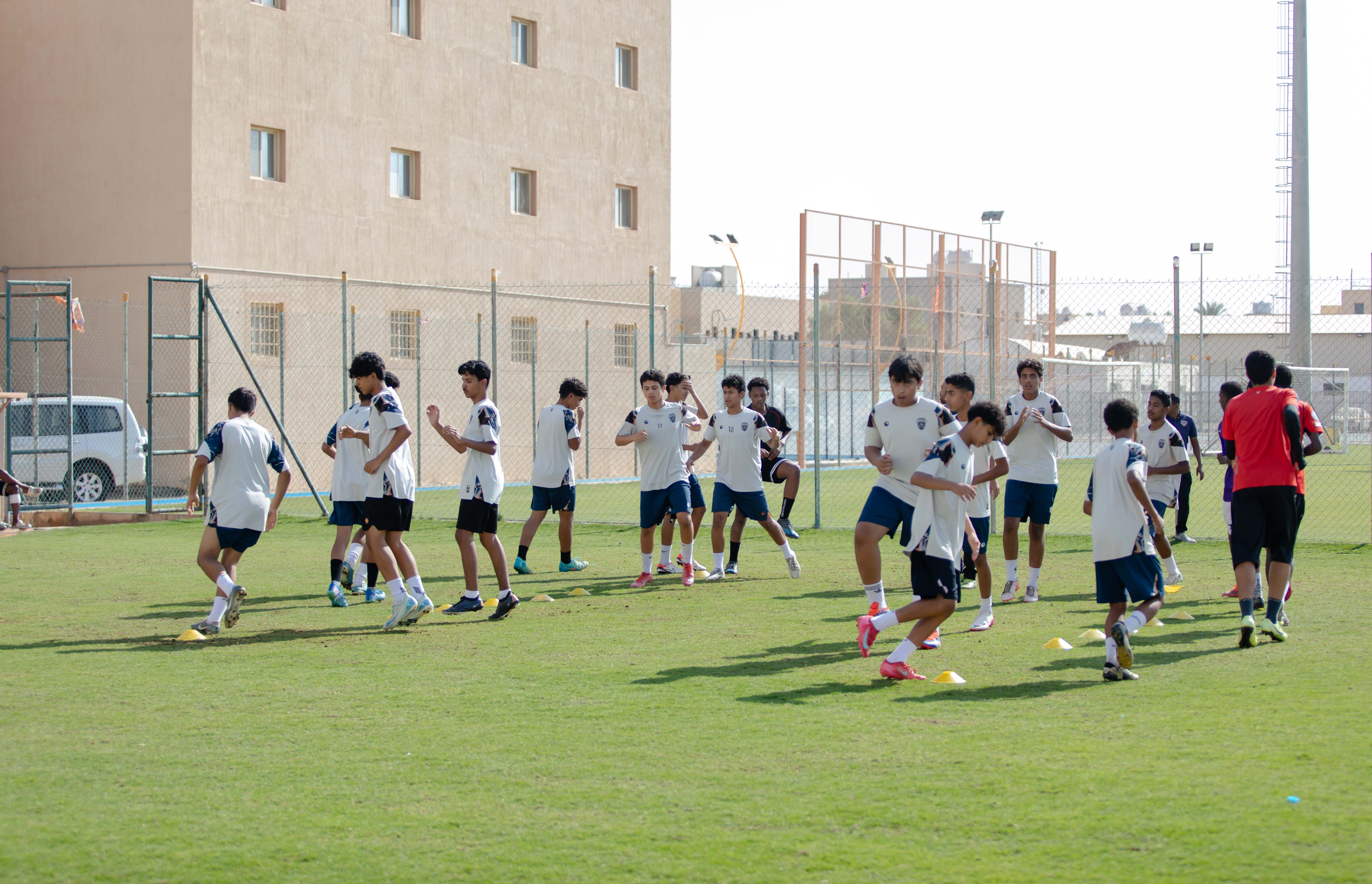 الفيحاء تحت 15 سنة يواصل تحضيراتة لمواجهة نظيره نادي الفتح