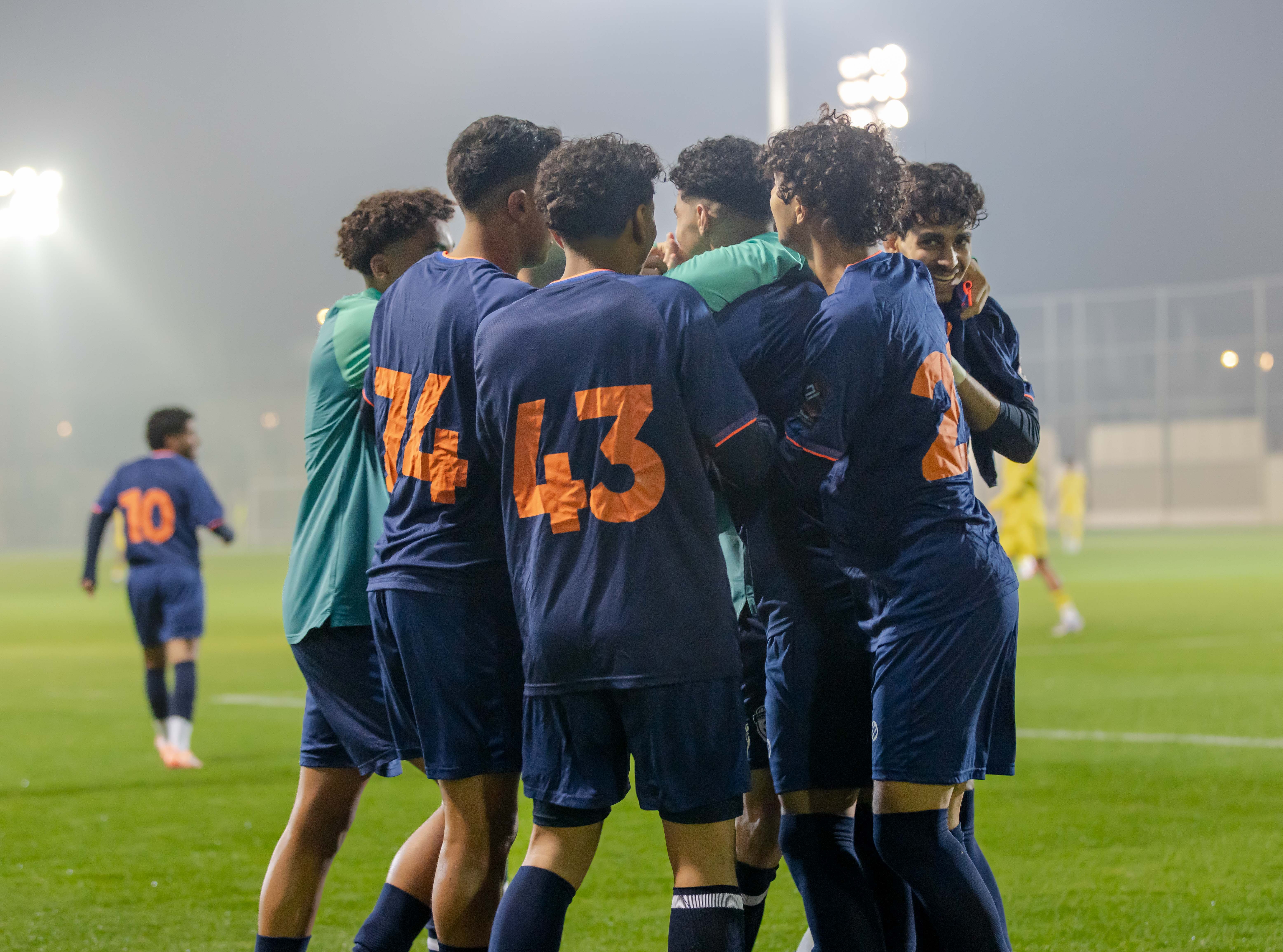 الفيحاء تحت 21 عامًا يتعادل مع نظيره النصر ضمن الجولة العاشرة من دوري جوي للنخبة U21 .