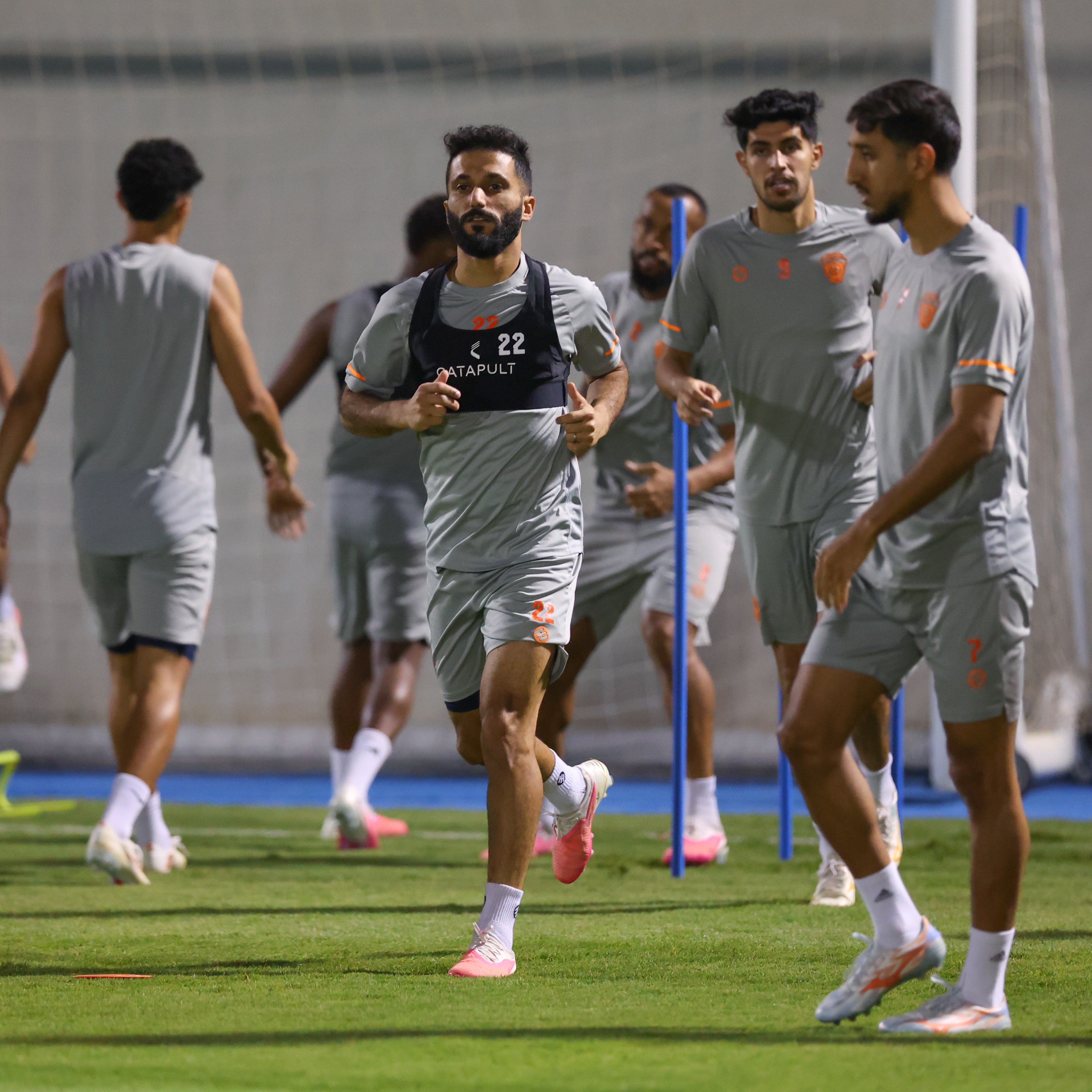 الفيحاء يجري مرانه الرئيس استعداداً لمواجهة الرياض