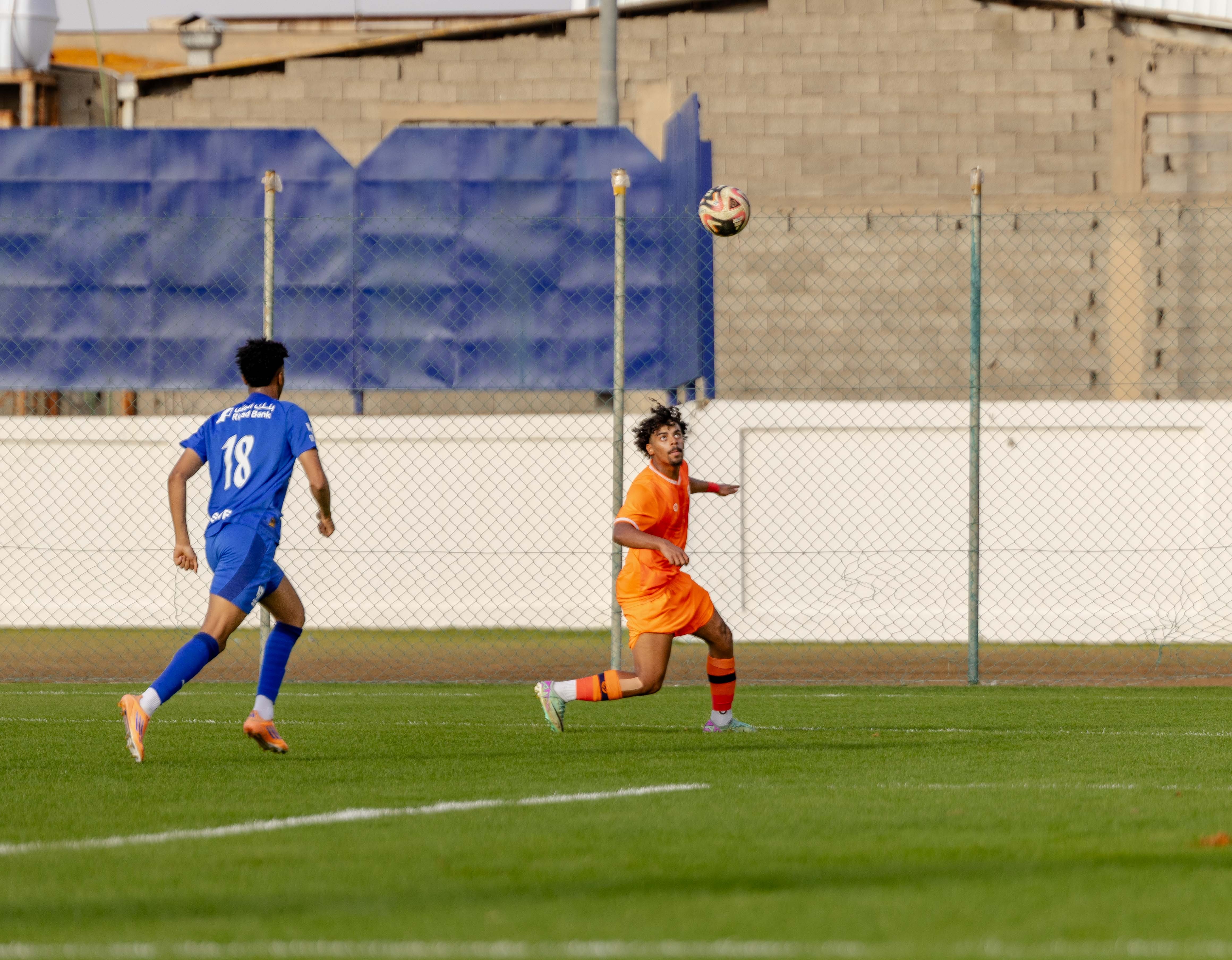 الفيحاء تحت 18 سنة يخسر لقاء نظيرة نادي الهلال