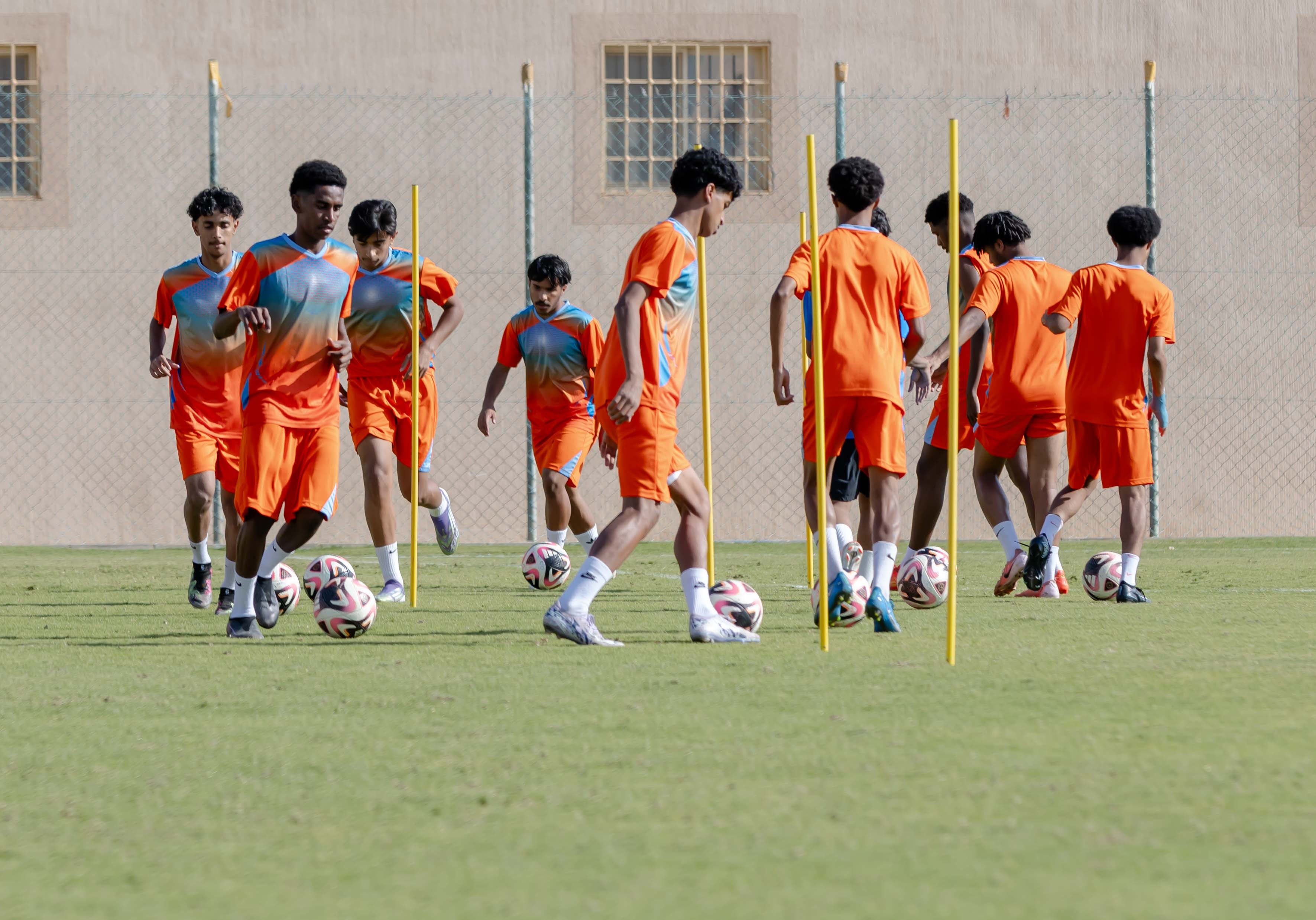 الفيحاء تحت 17 سنة يجري تمرينه الرئيس لمواجهة نظيره نادي القنفذة