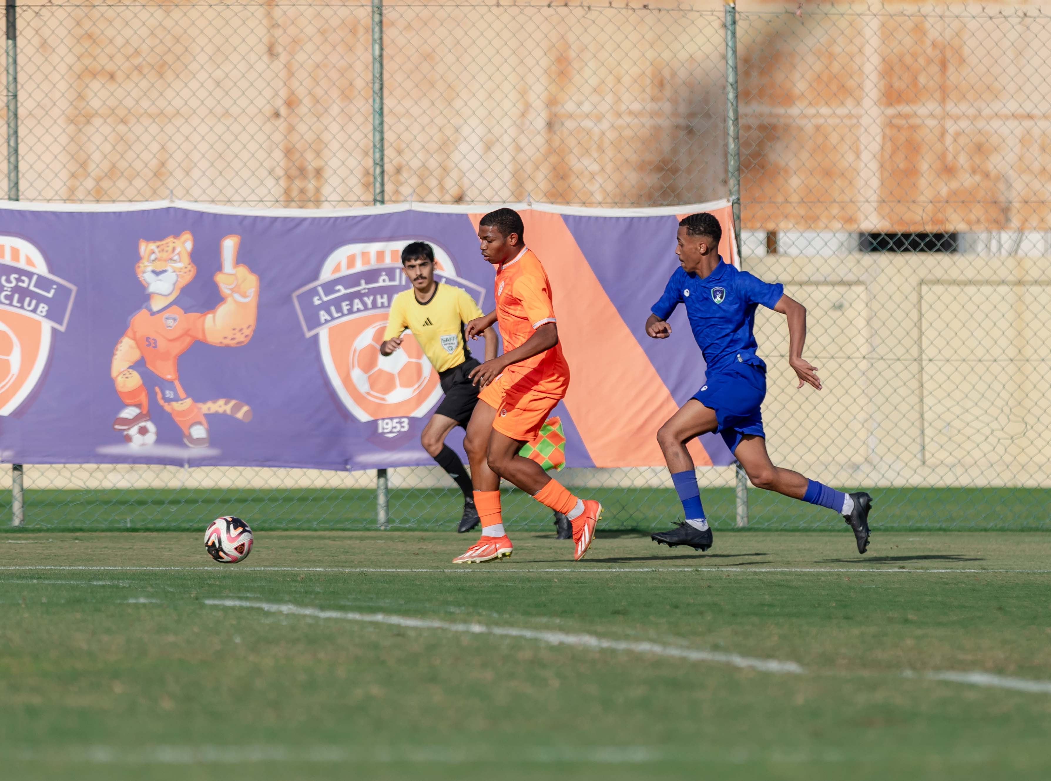 الفيحاء تحت 17 سنة يكسب لقاء نظيره نادي الشعلة بستة أهداف