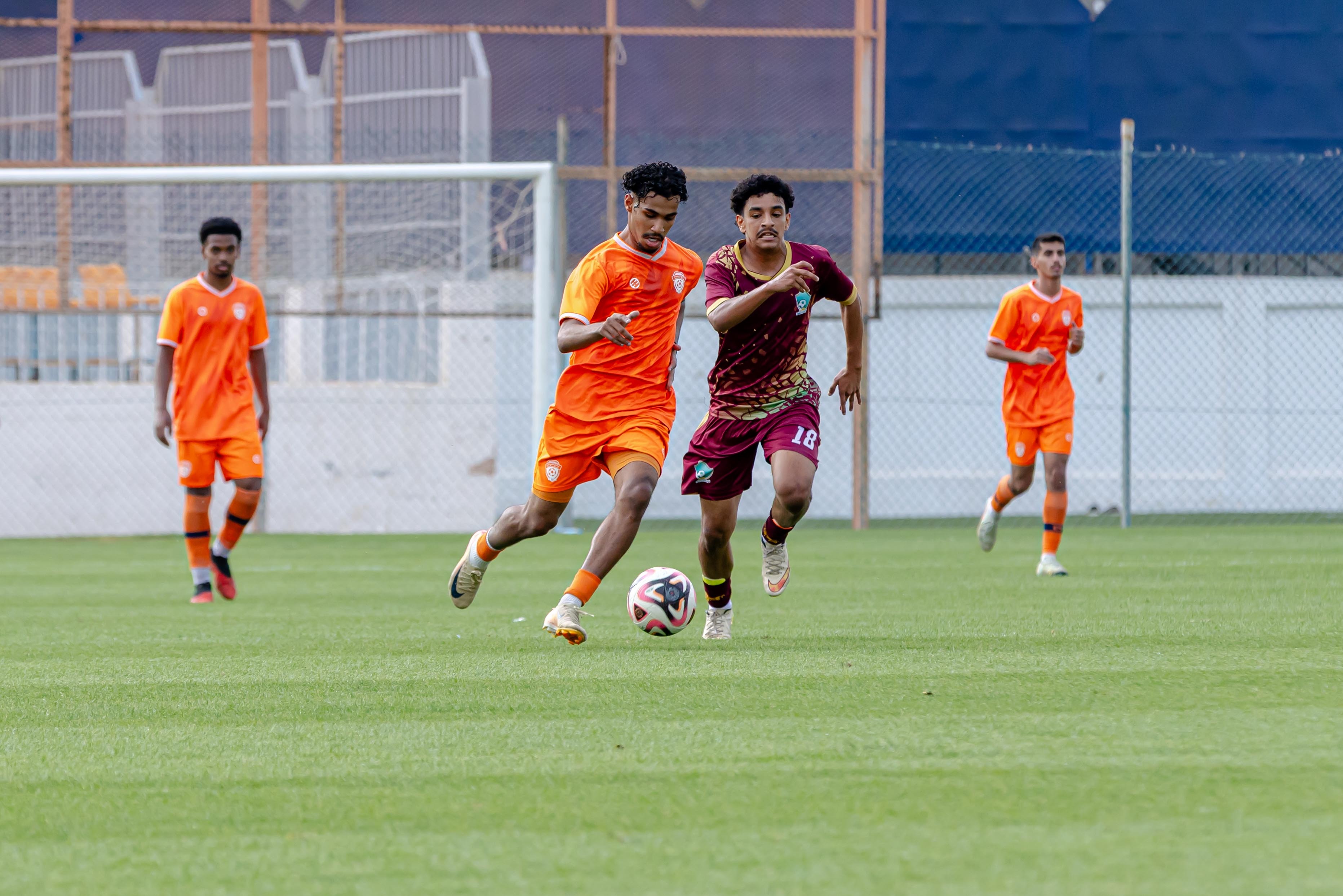 الفيحاء تحت 18 سنة يخسر لقاء نظيرة نادي الوطن