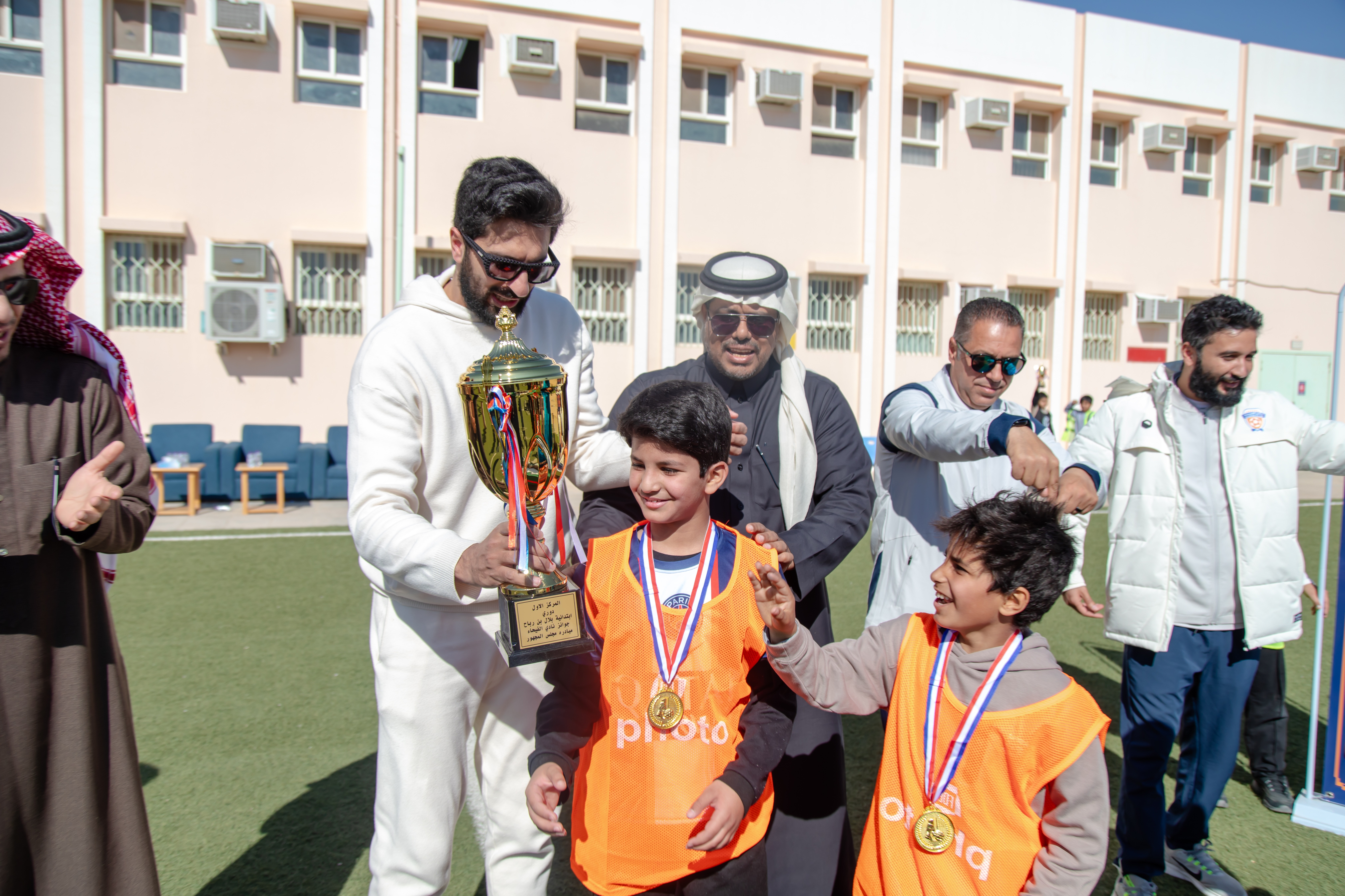 في إطار مبادرة الحضور الجماهيري التي ينظمها مجلس الجمهور الفيحاوي، الفيحاء يرعى دوري "فهود المجمعة"