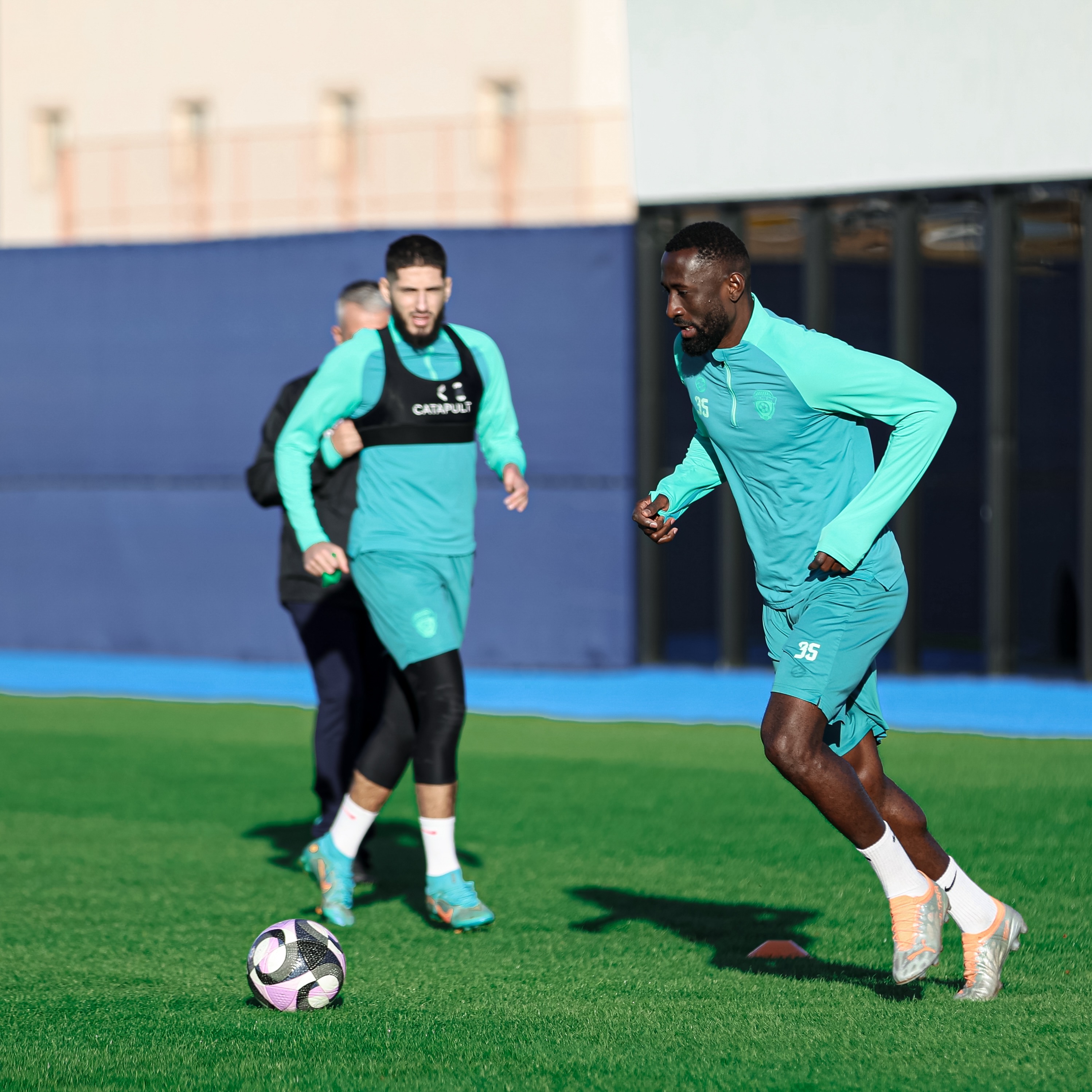 الفيحاء يواصل تحضيراته استعداداً لمواجهة الحزم