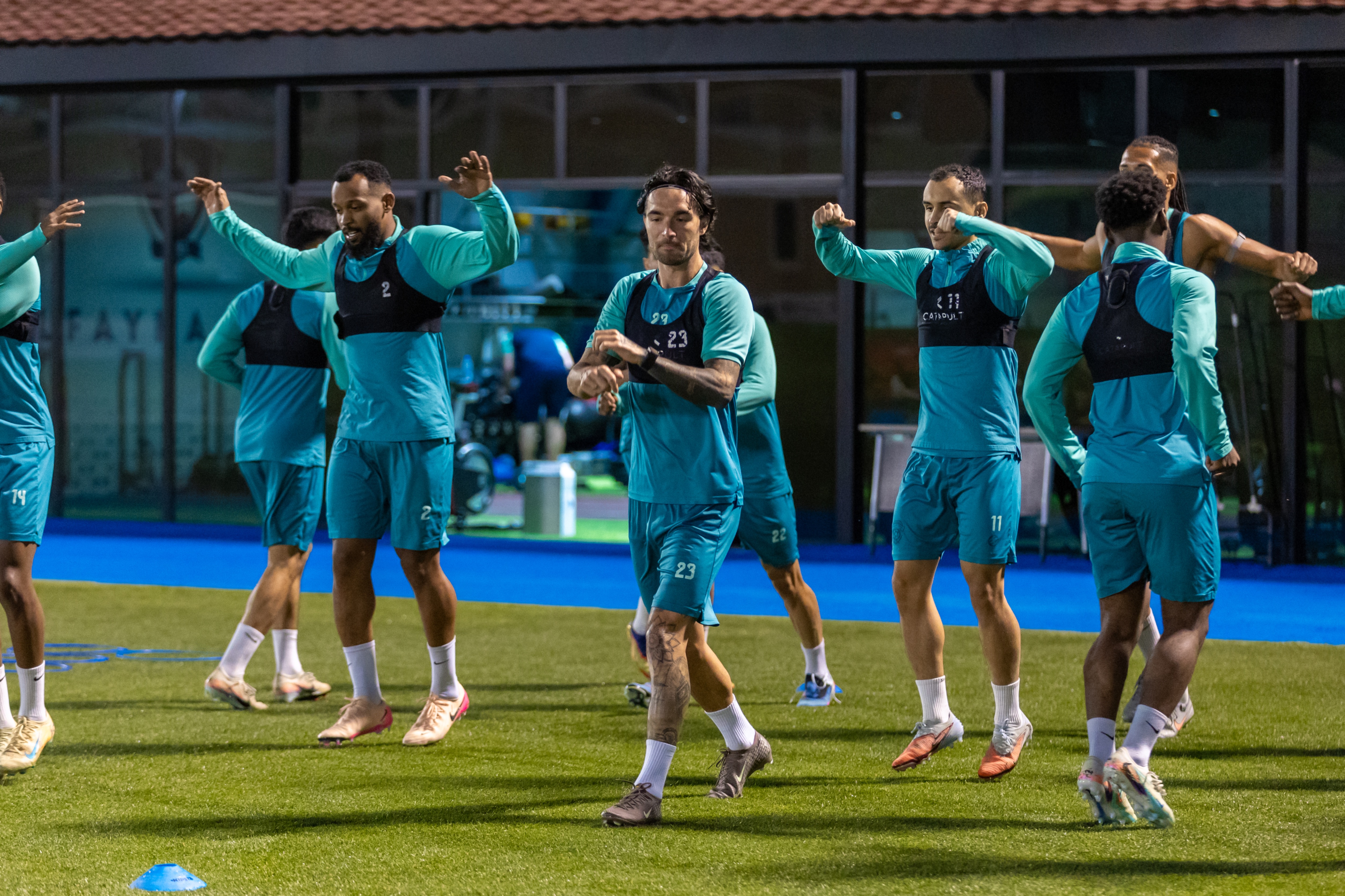 الفيحاء يجري مرانه الرئيس لمواجهة نيوم