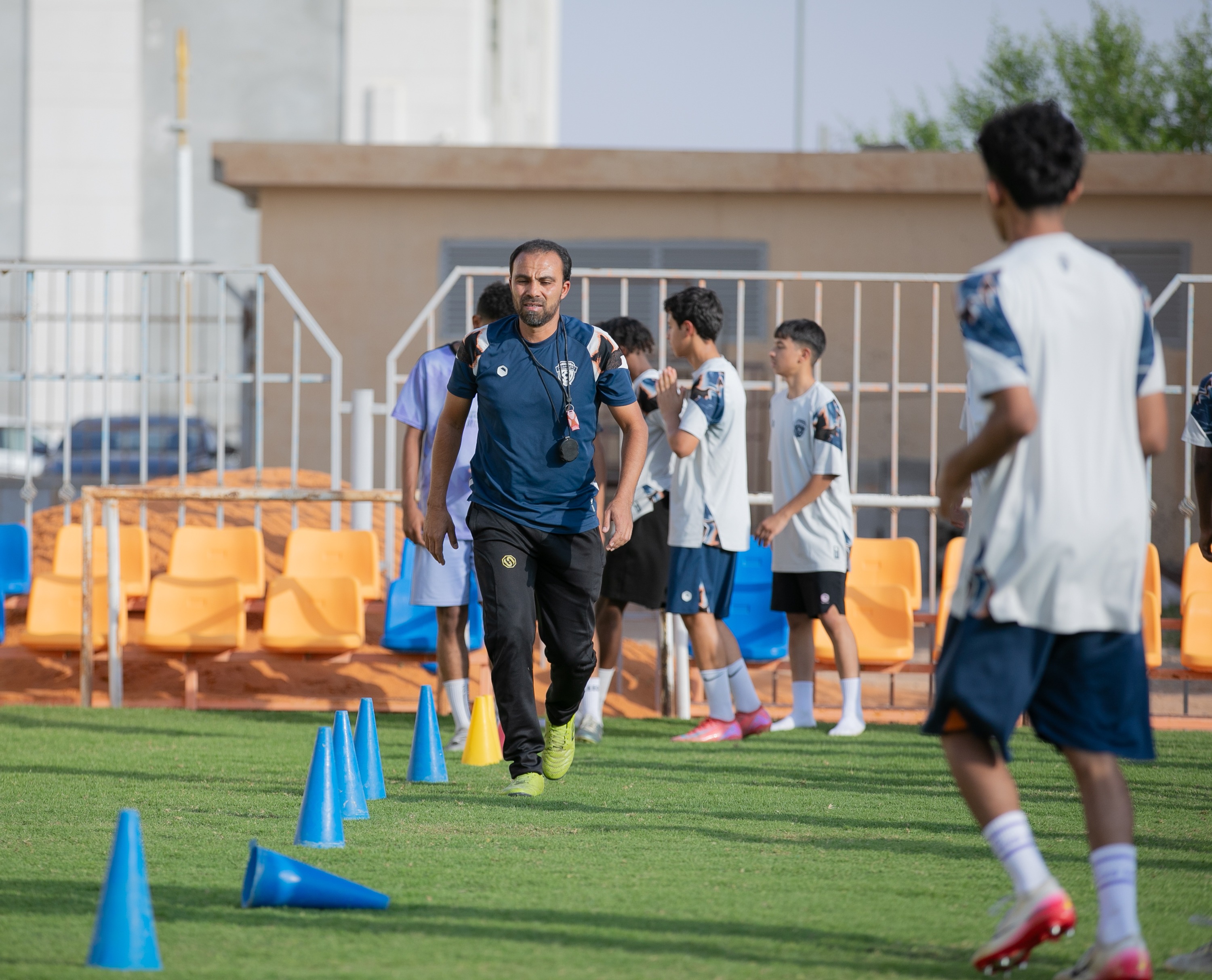 الفيحاء تحت 15 سنة يواصل تحضيراته اليومية لمواجهة نظيره نادي الأهلي