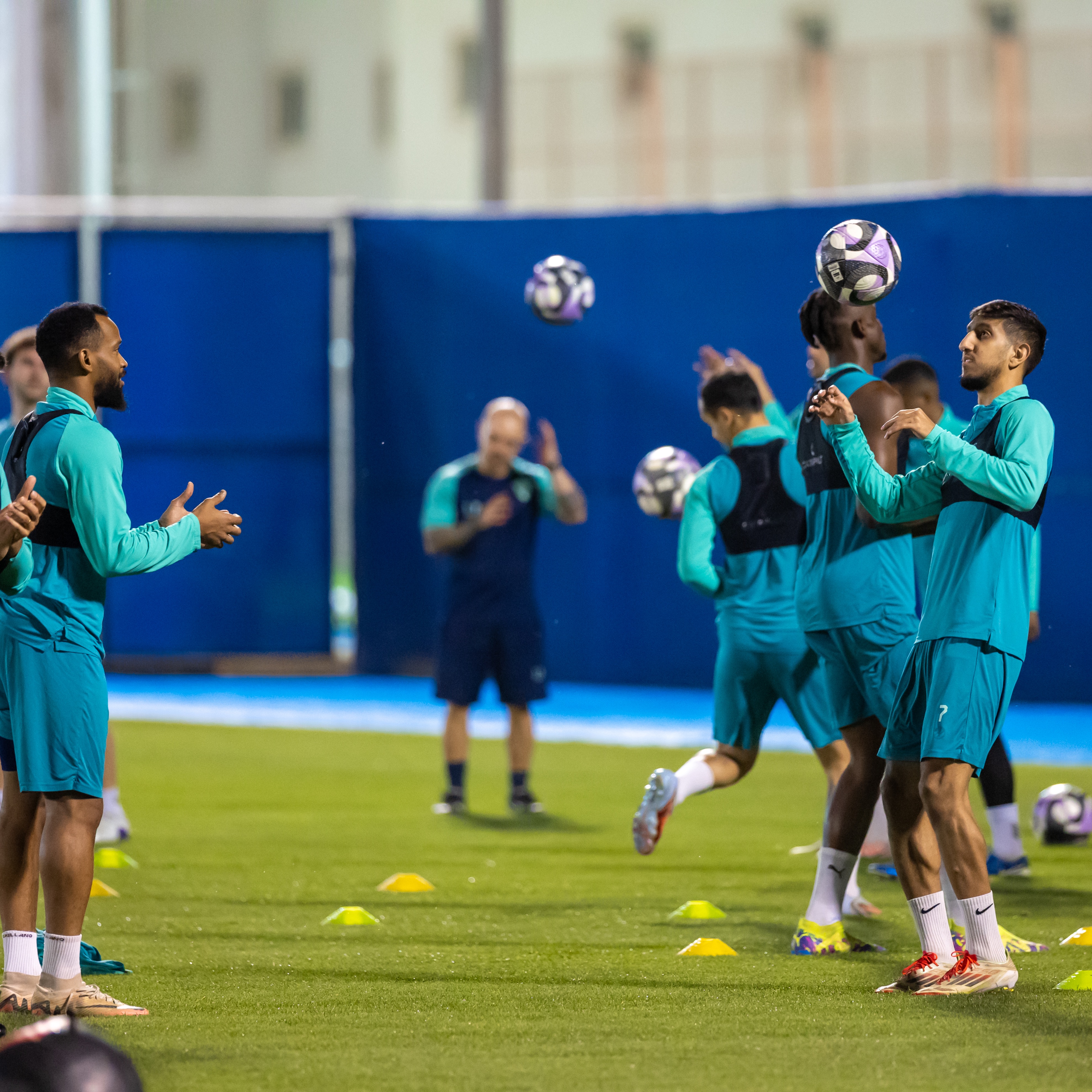 الفيحاء يواصل تدريباته اليومية بمقر النادي