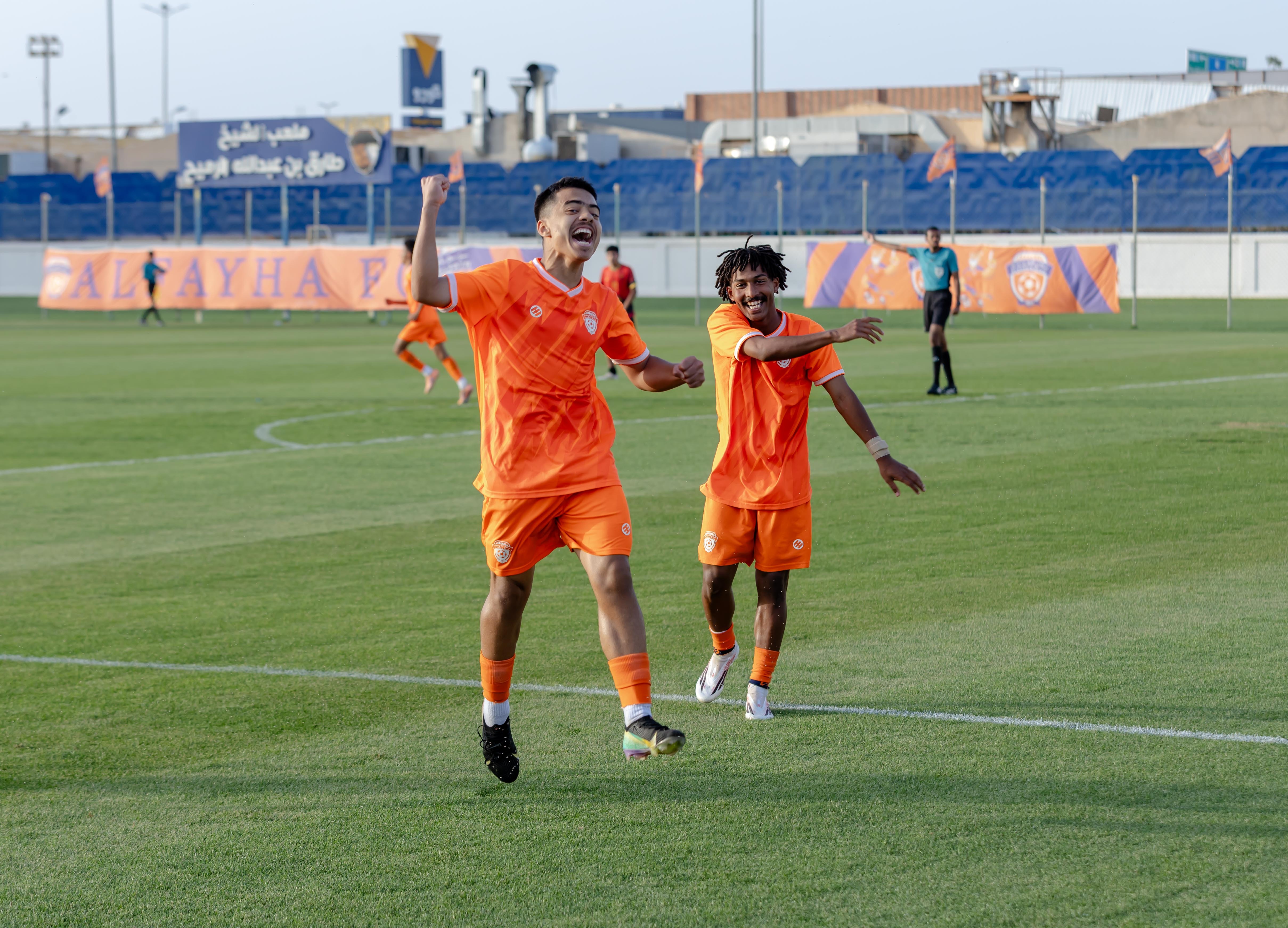 الفيحاء تحت 17 سنة يكسب لقاء نظيرة نادي الريان