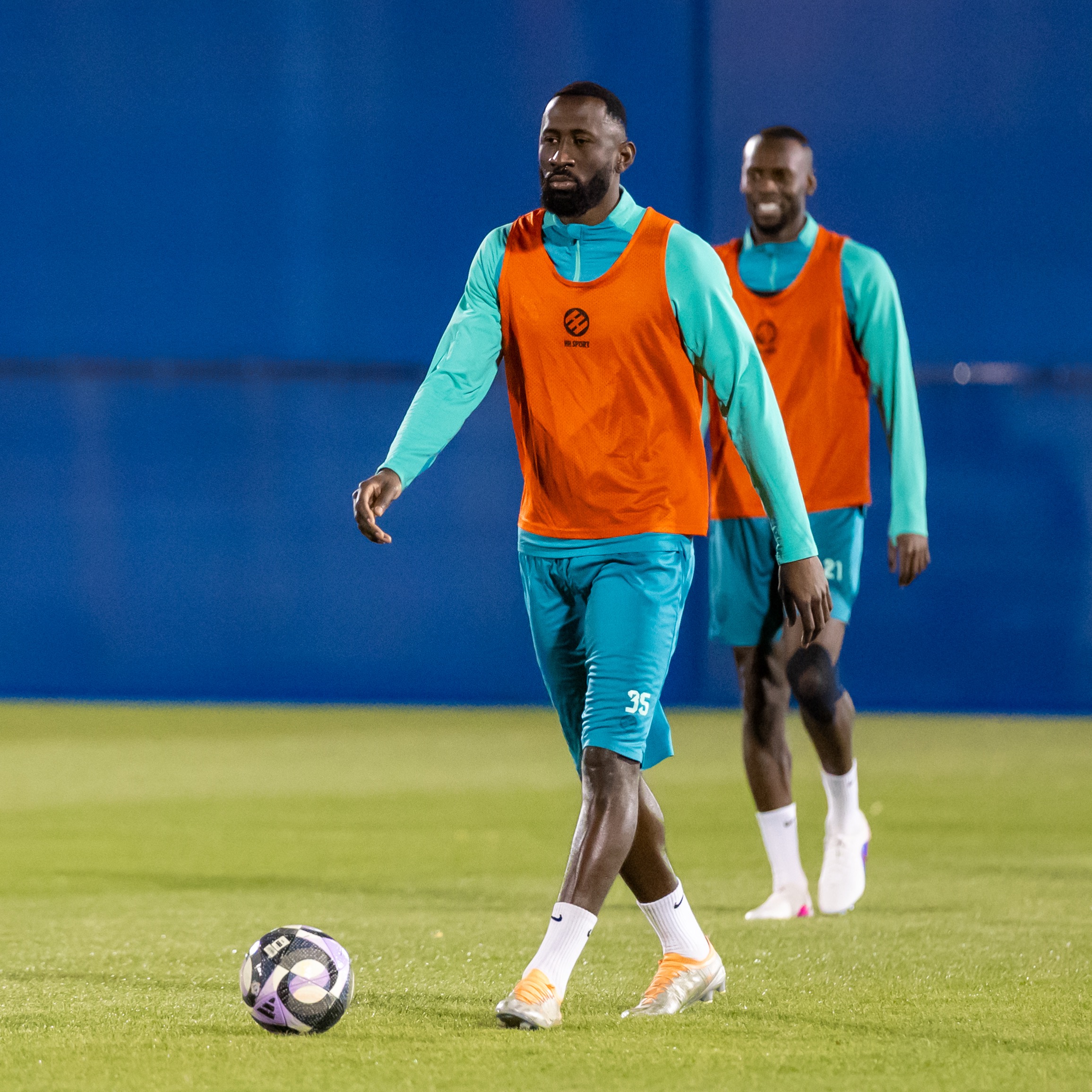 الفيحاء يجري حصة تدريبية مسائية اليوم الخميس