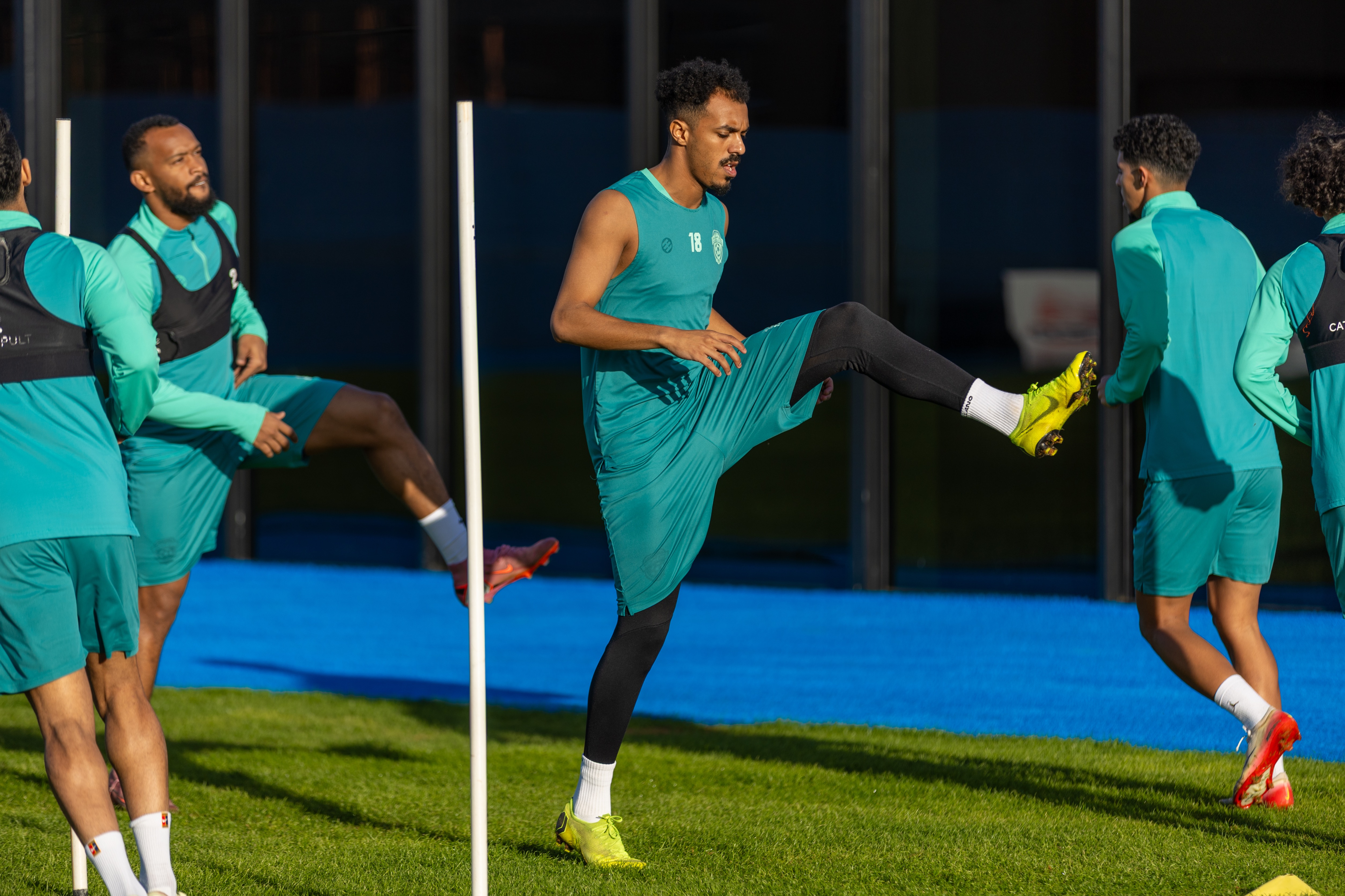 الفيحاء يجري مرانه الرئيس استعداداً لمواجهة الأهلي