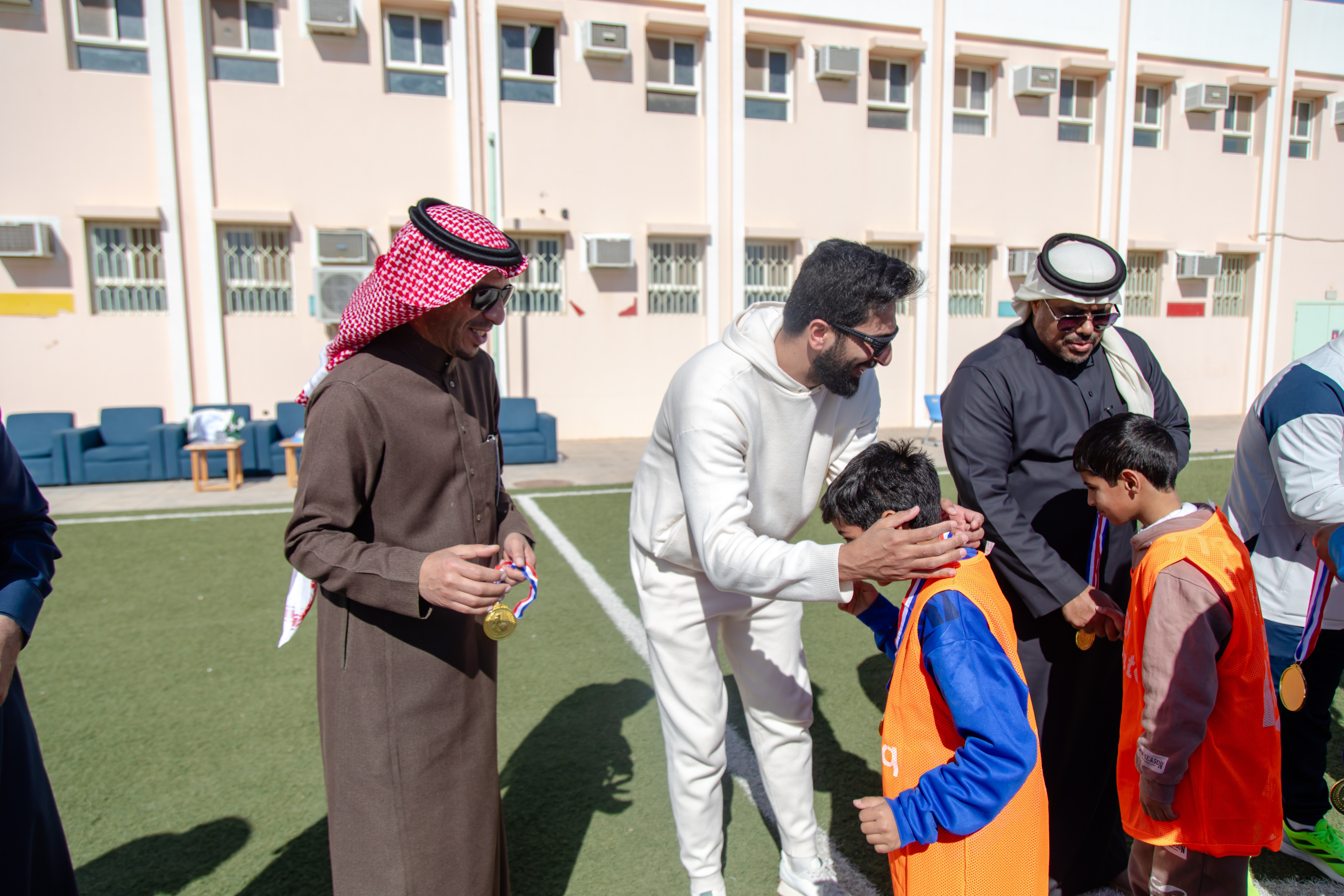 في إطار مبادرة الحضور الجماهيري التي ينظمها مجلس الجمهور الفيحاوي، الفيحاء يرعى دوري "فهود المجمعة"